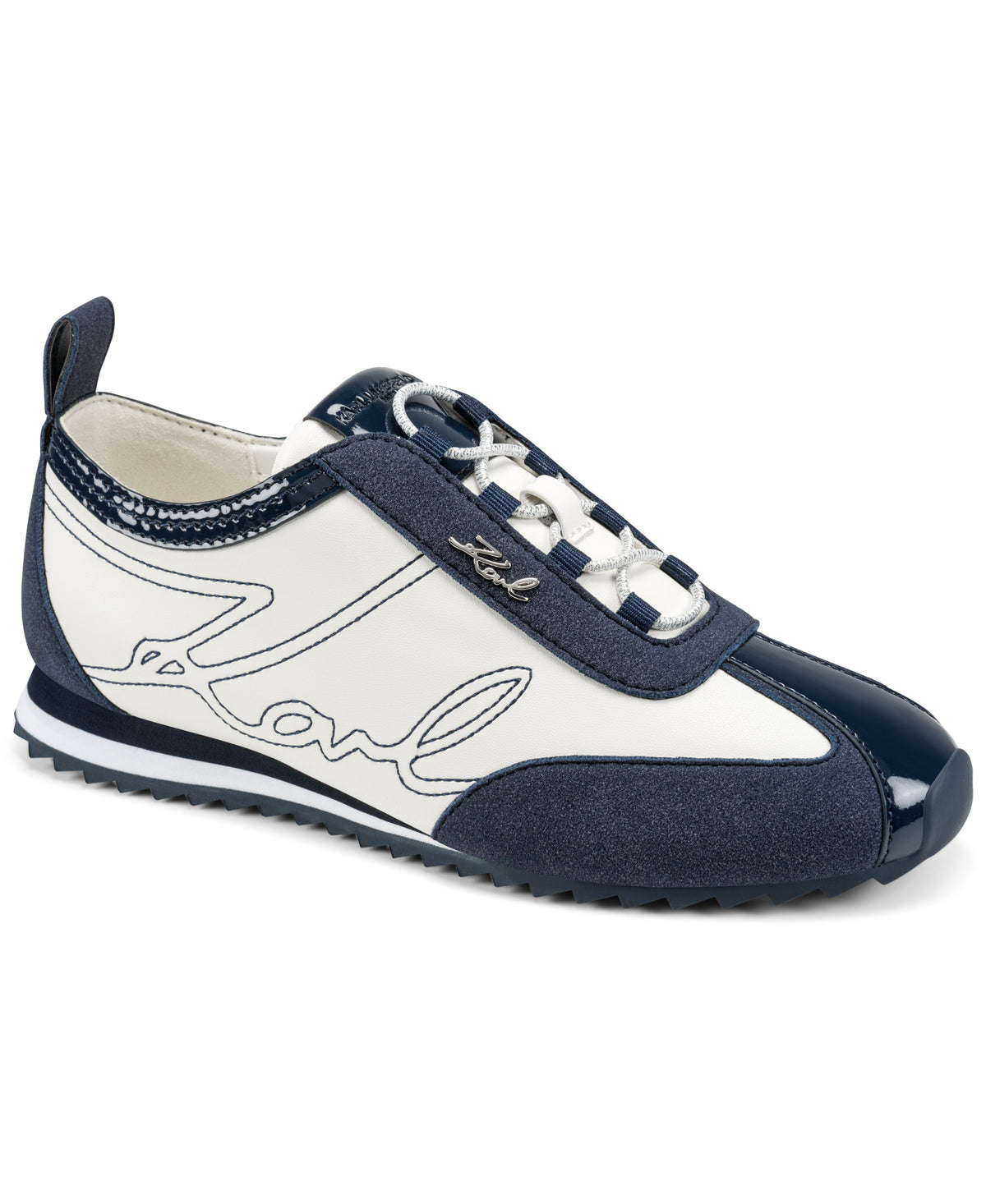 ALARISE SUEDE TRIM TRAINER SNEAKER VIEW 2