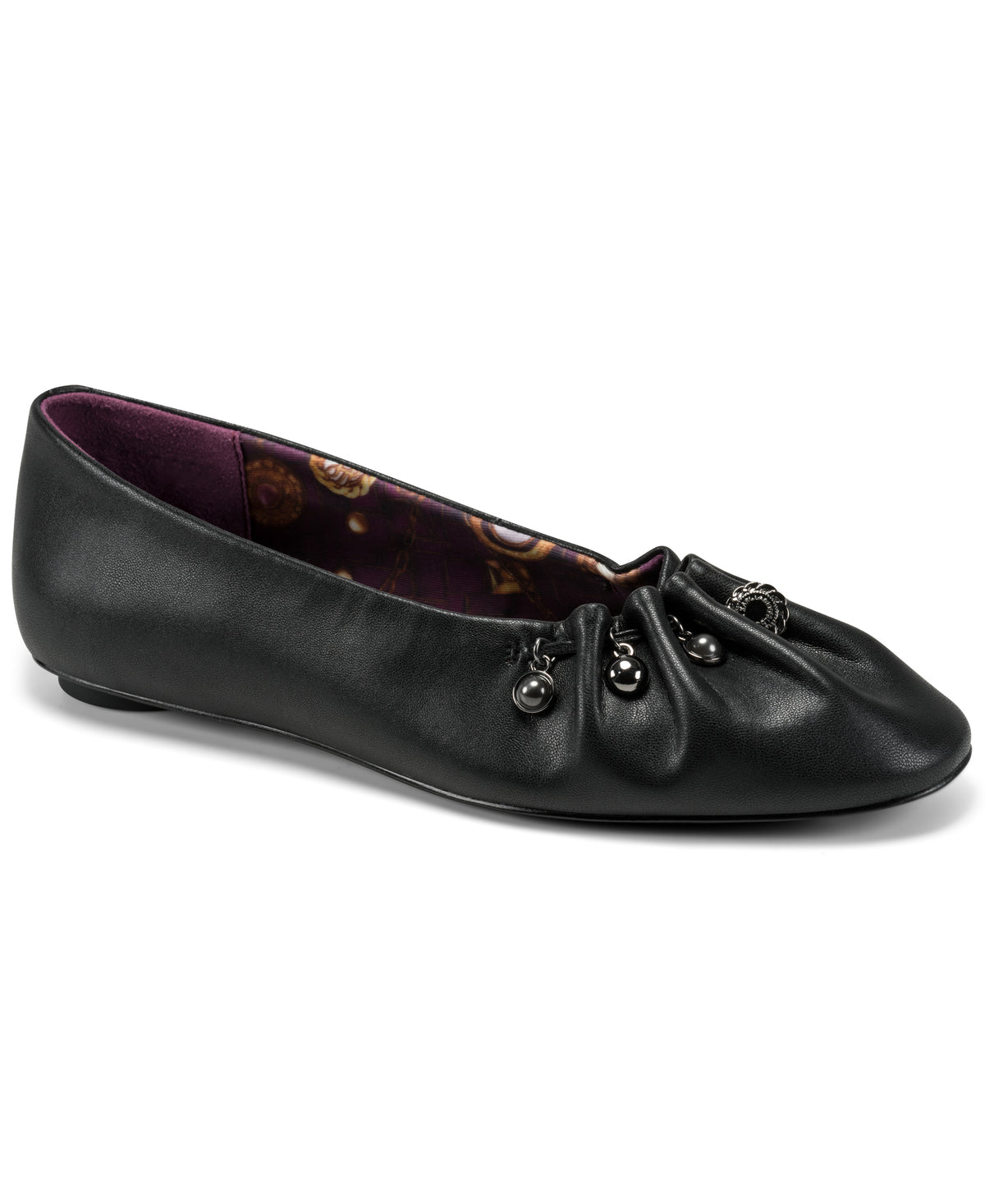 ALISSARA PATENT BALLET FLAT VIEW 3