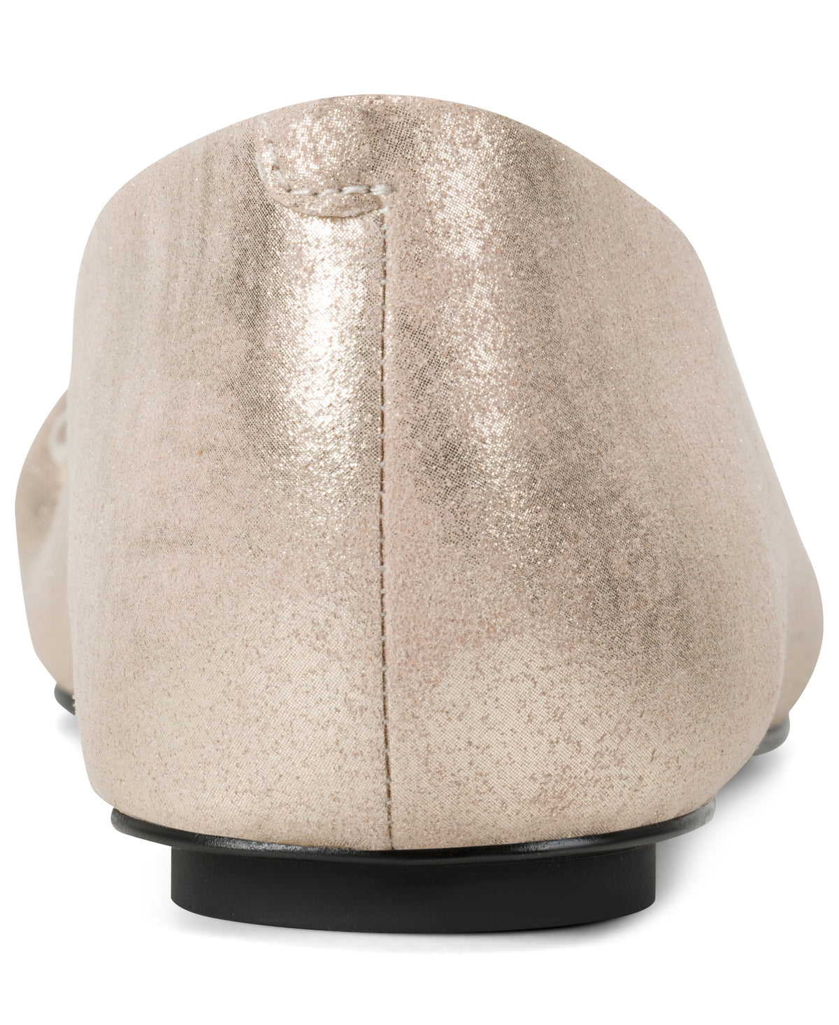 ALISSARA METALLIC BALLET FLAT VIEW 3