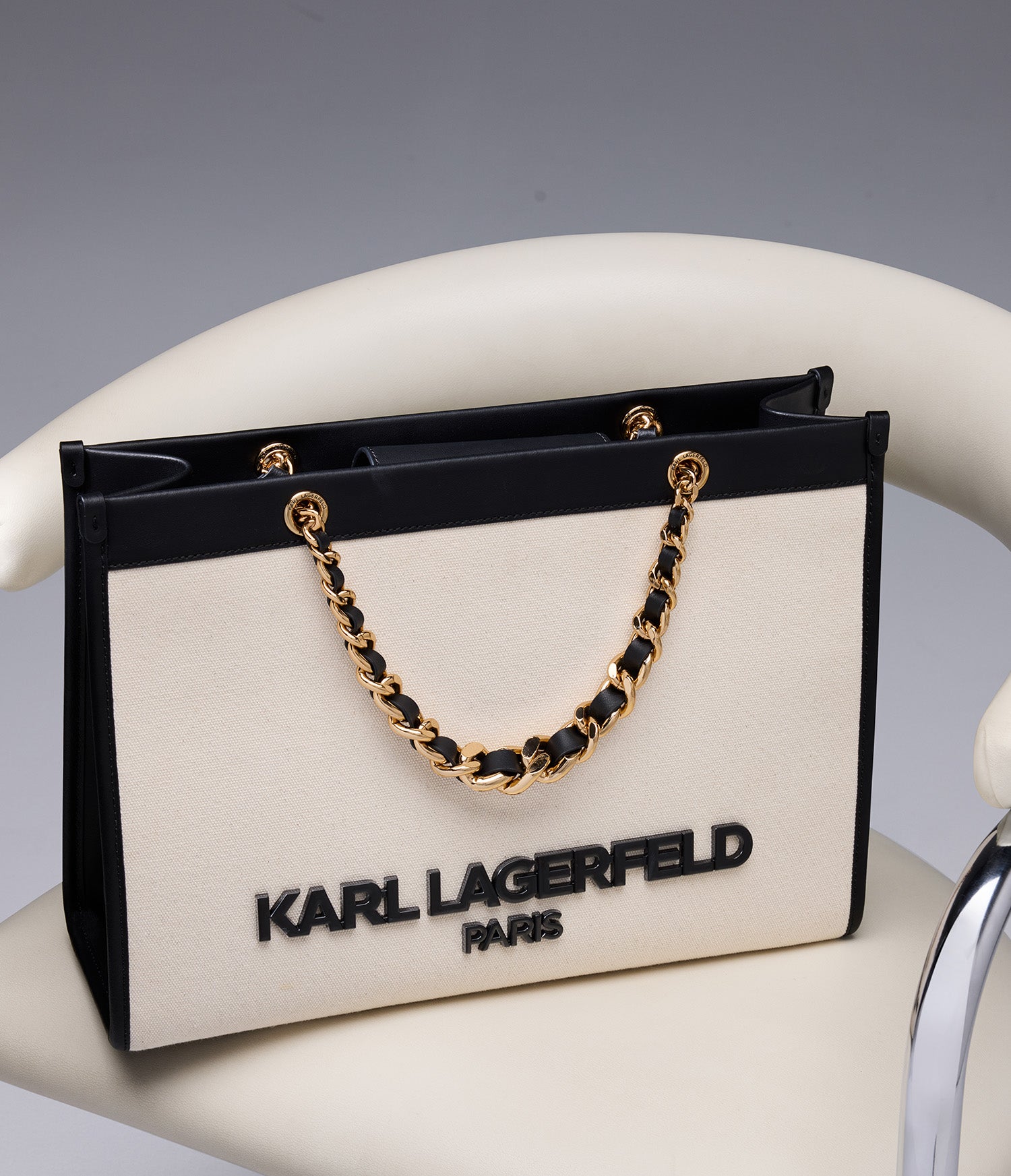 Savoie Tote With Chain Strap | Totes | Karl Lagerfeld Paris