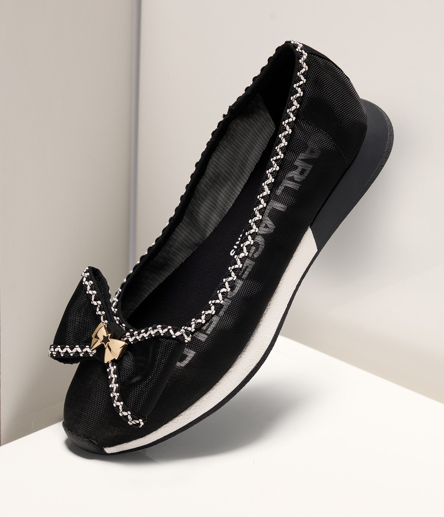 MACKLIN BALLET SNEAKER WITH BOW View 1 | Women's Shoes