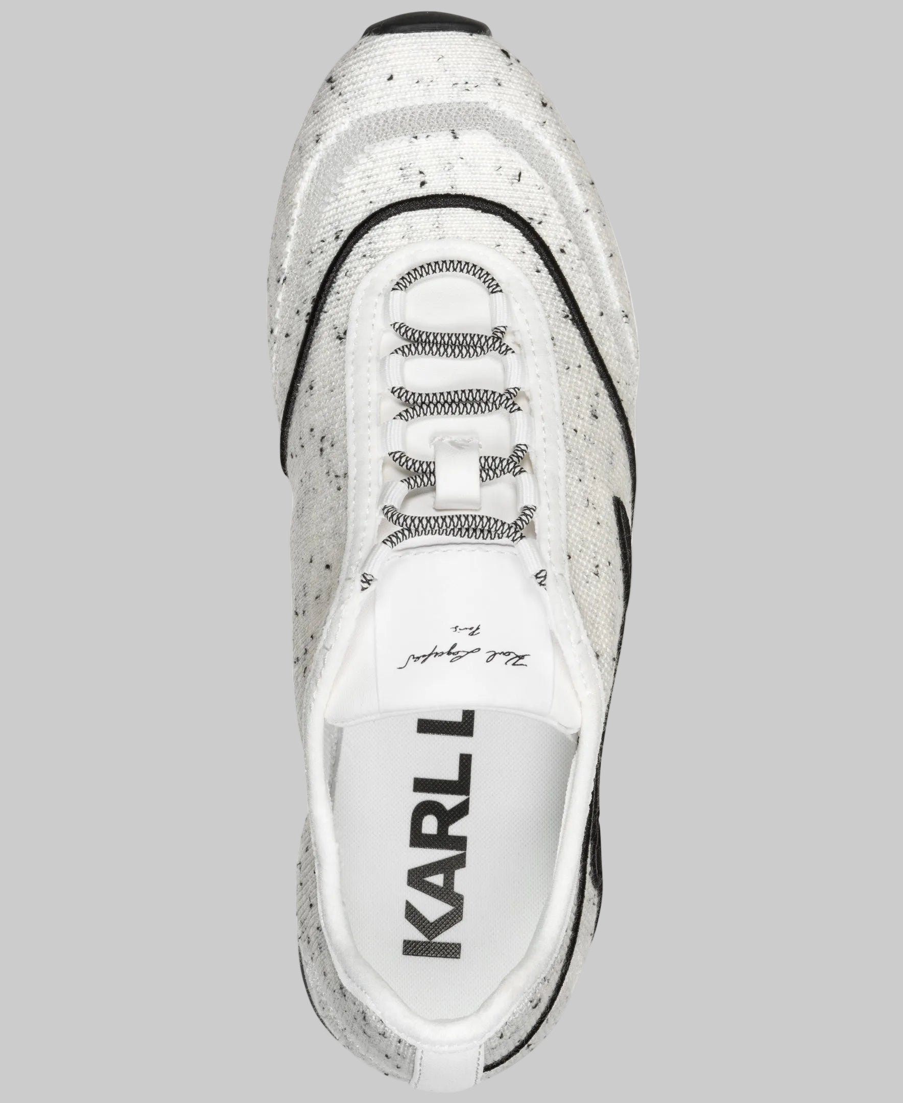 ANGEL KARL SCRIPT KNIT SNEAKER VIEW 4