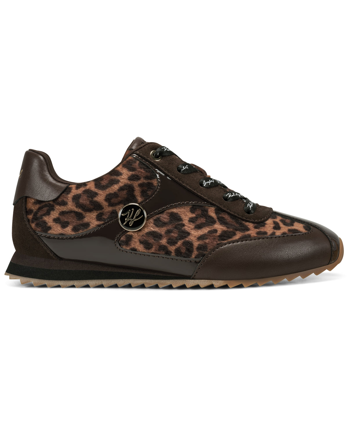 ARWEN LEOPARD TRAINER SNEAKER VIEW 1