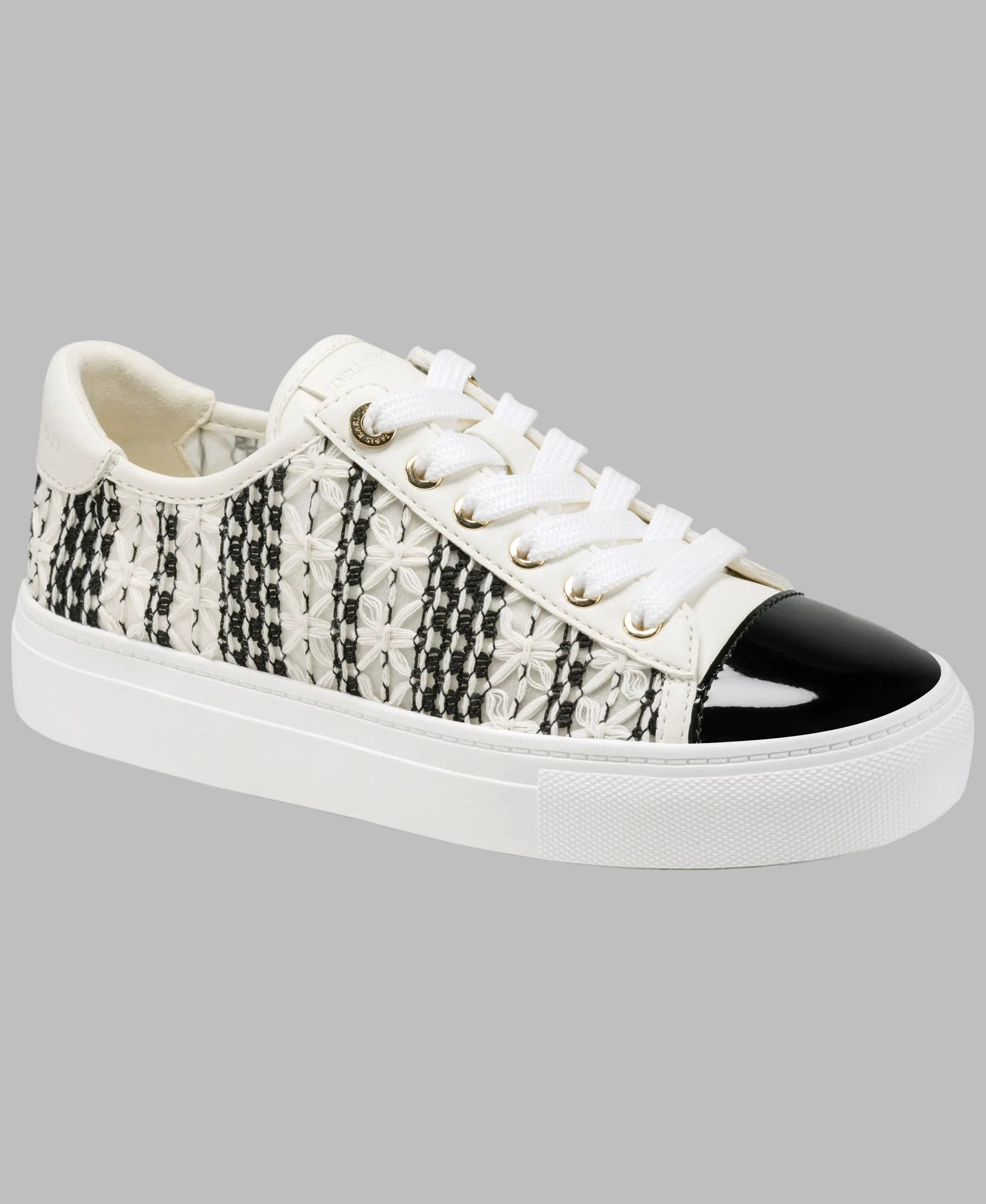 Caelan Crochet Lace Up Sneaker | Sneakers | Karl Lagerfeld Paris