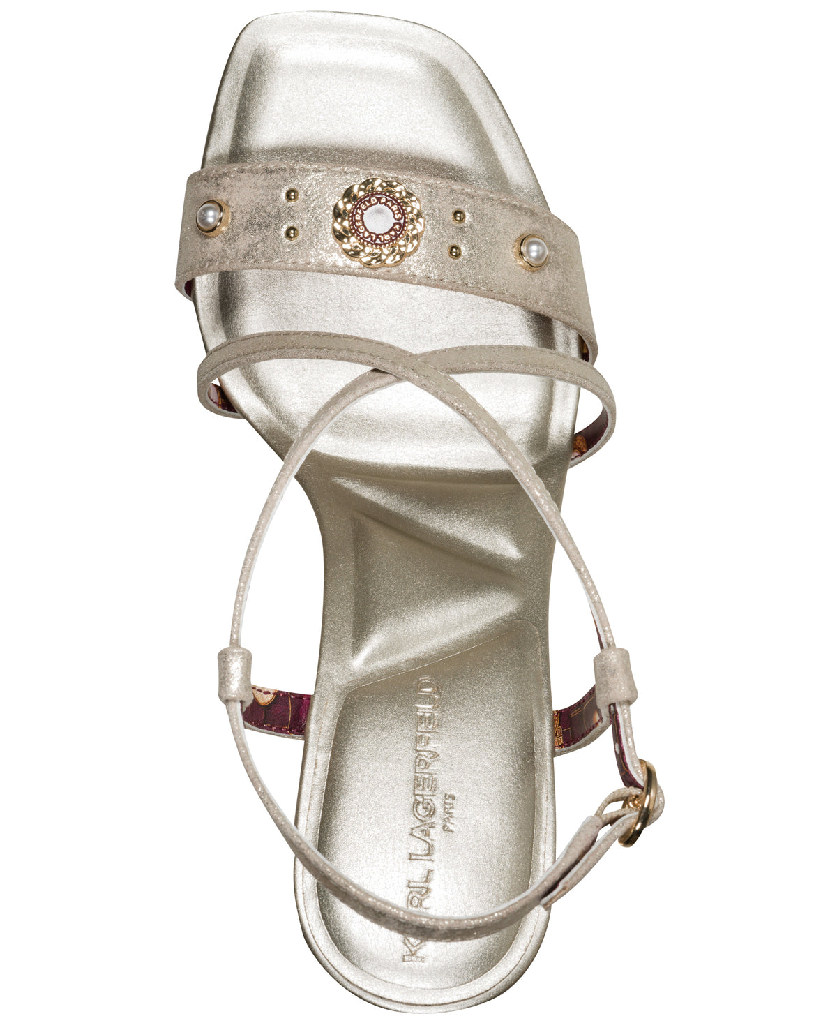 CAELY PEARL STILETTO SANDAL VIEW 4