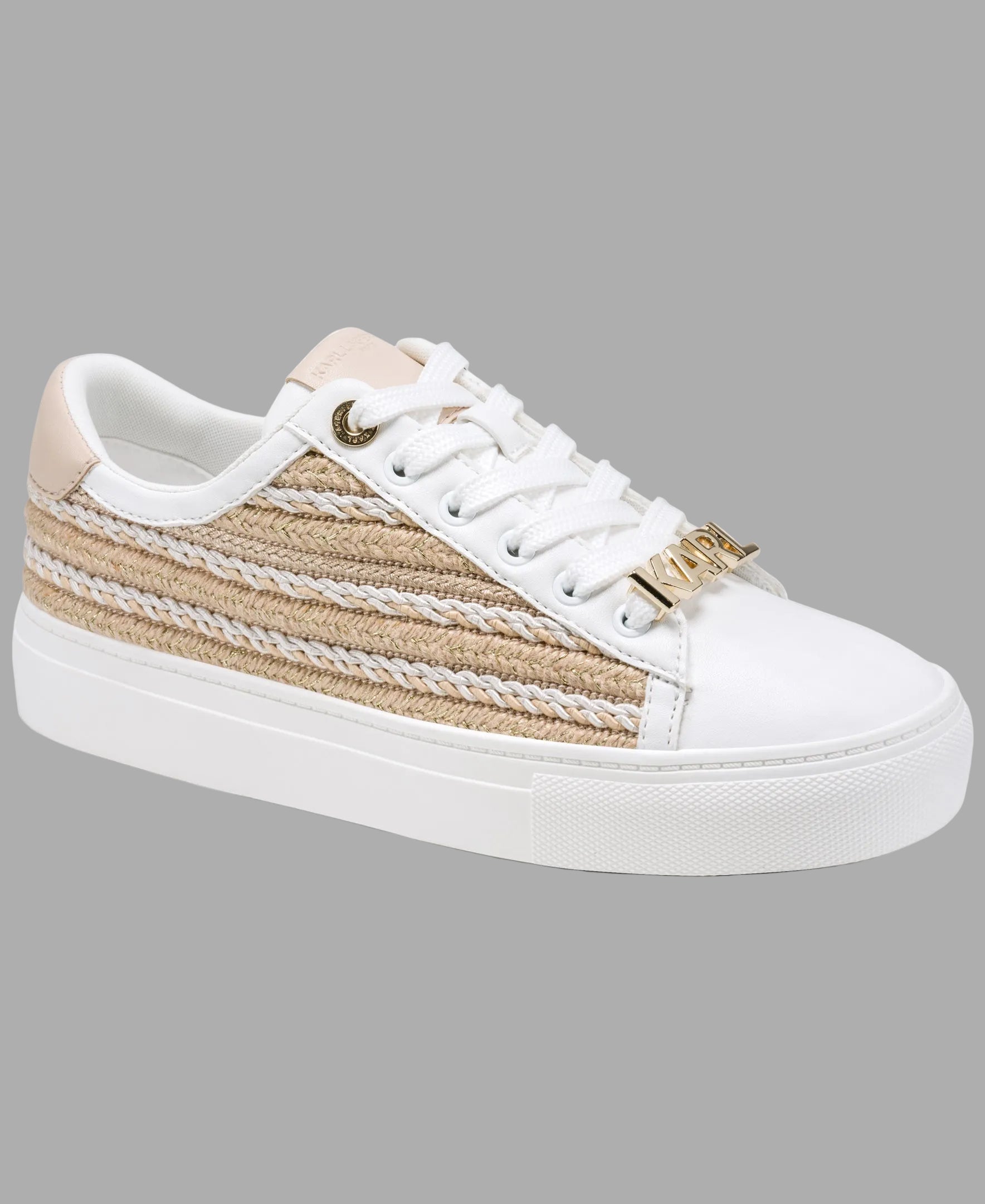 Cate Raffia Sneaker | Sneakers | Karl Lagerfeld Paris