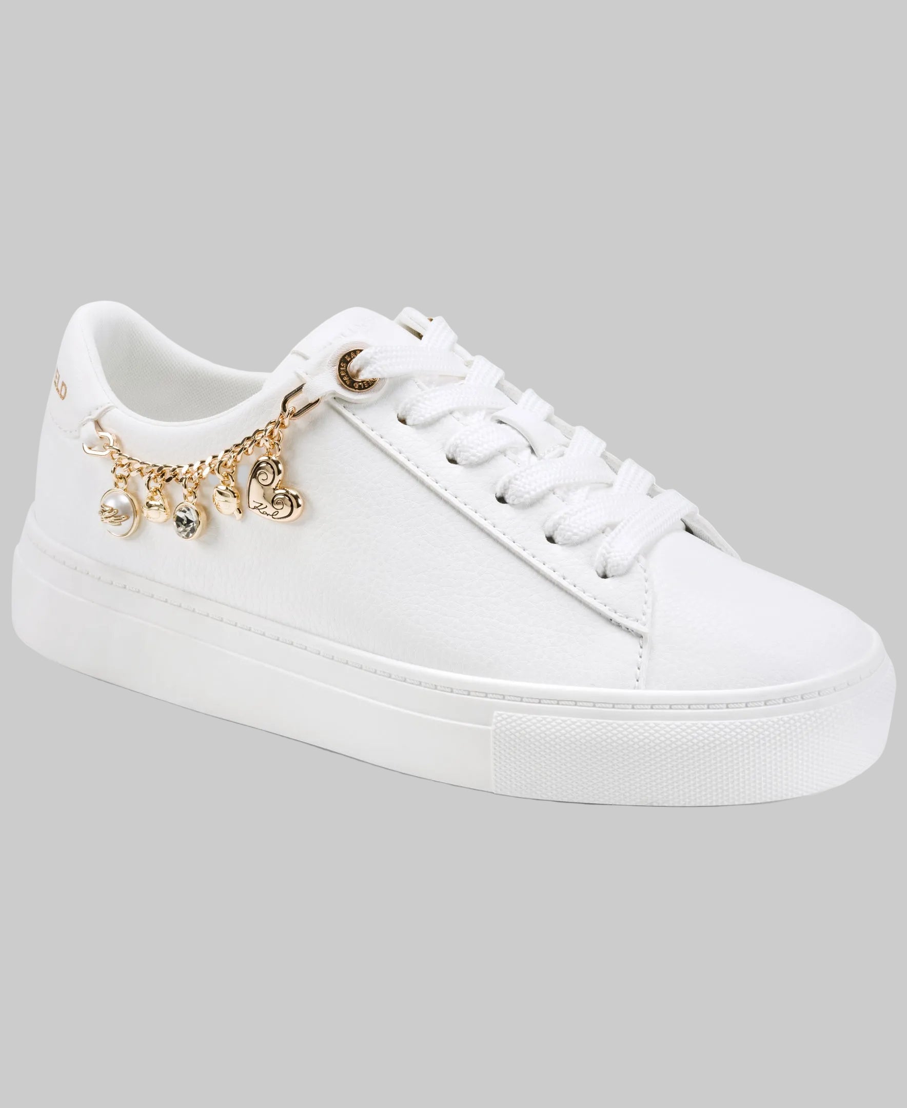 CATE CHARMS LACE UP SNEAKER VIEW 2
