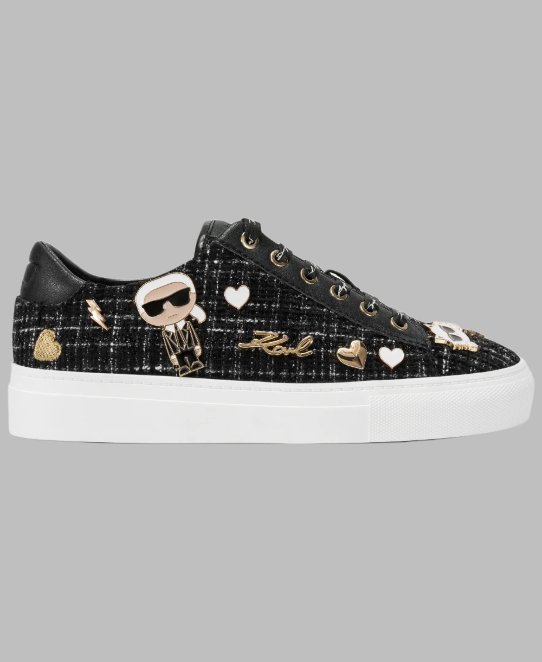 CATE PINS LACE UP SNEAKER VIEW 1