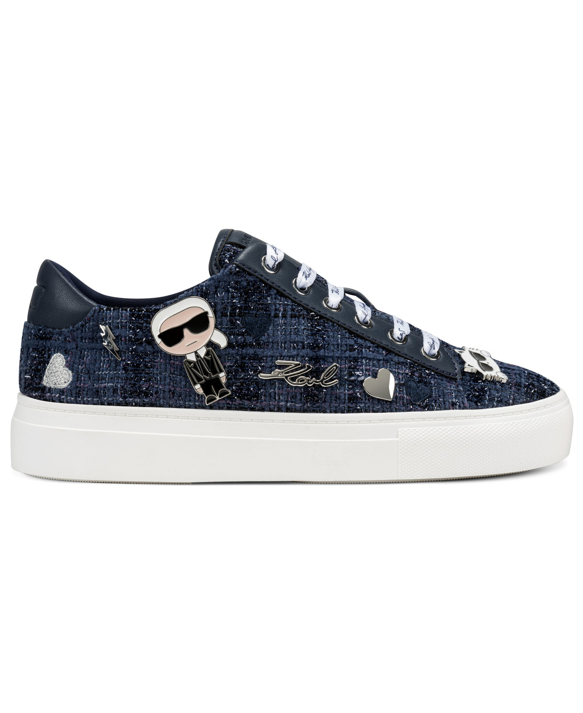 CATE PINS LACE UP SNEAKER VIEW 1