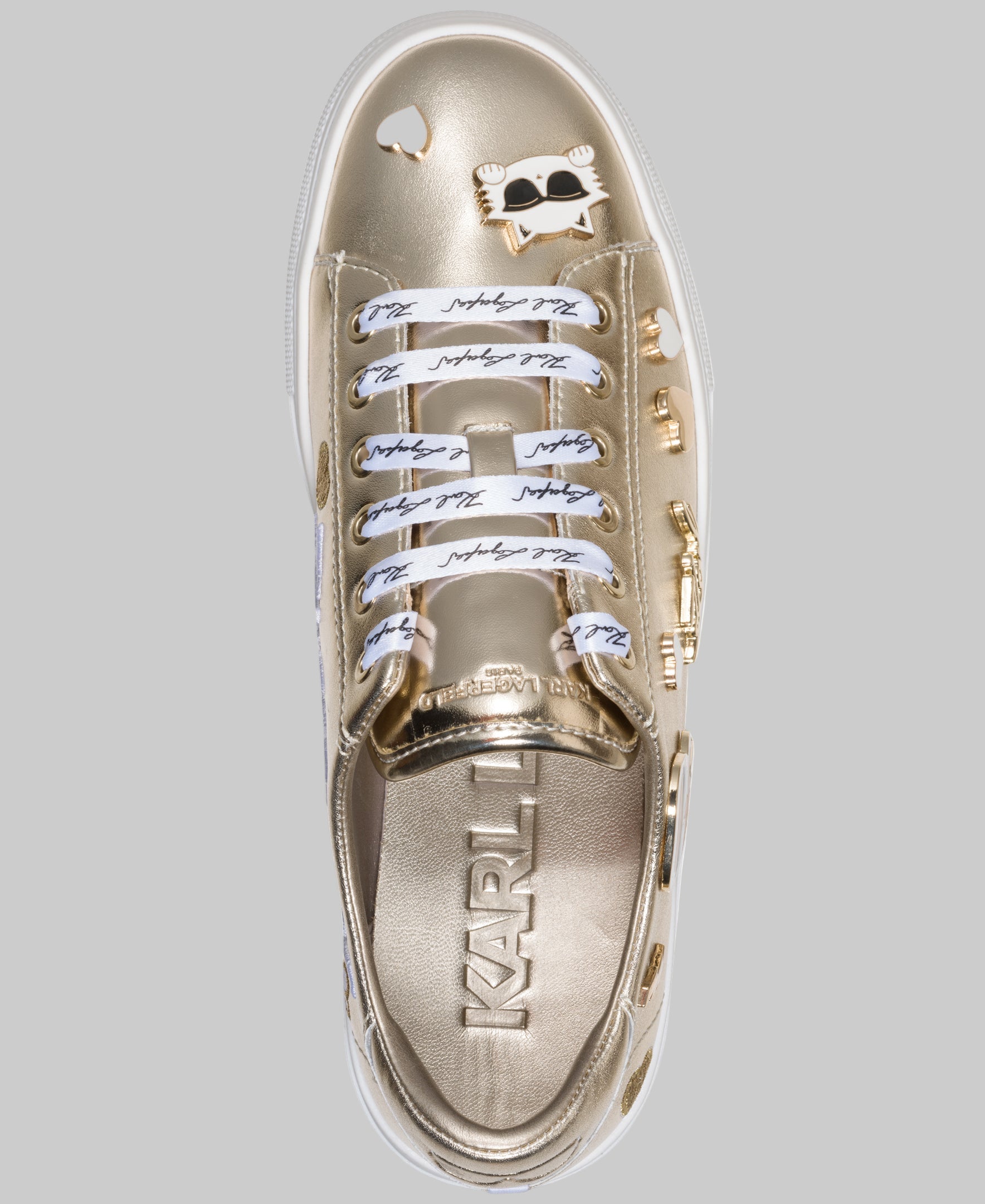 CATE PINS LACE UP SNEAKER VIEW 3