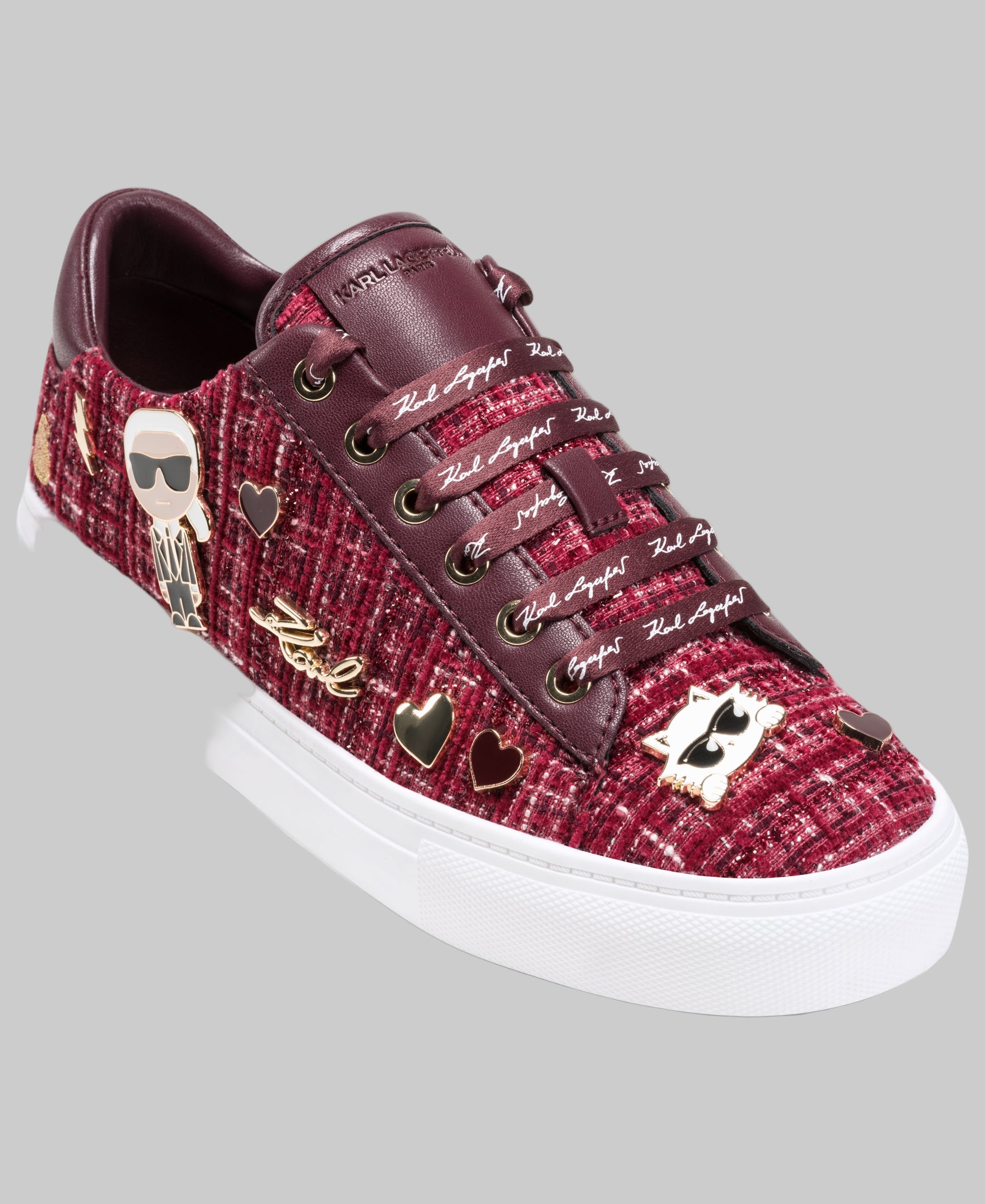 CATE PINS LACE UP SNEAKER VIEW 2