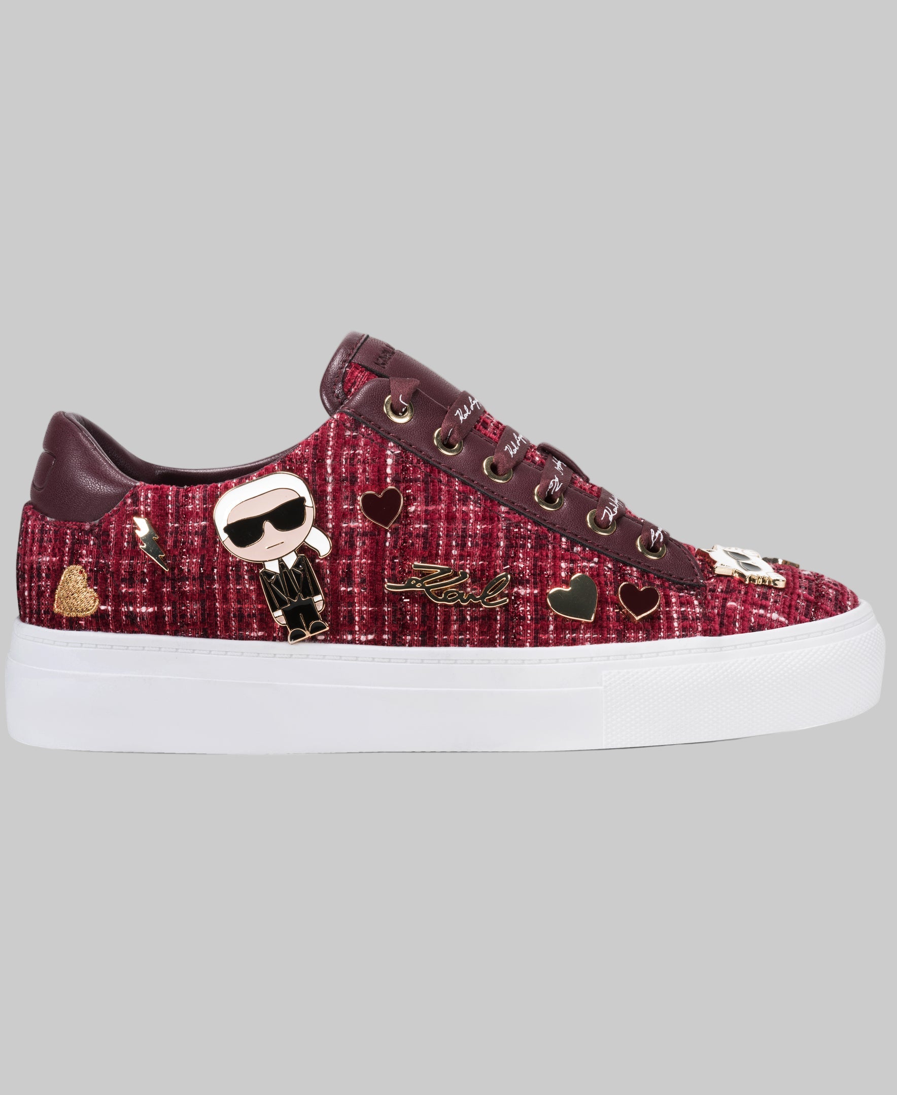 CATE PINS LACE UP SNEAKER VIEW 1