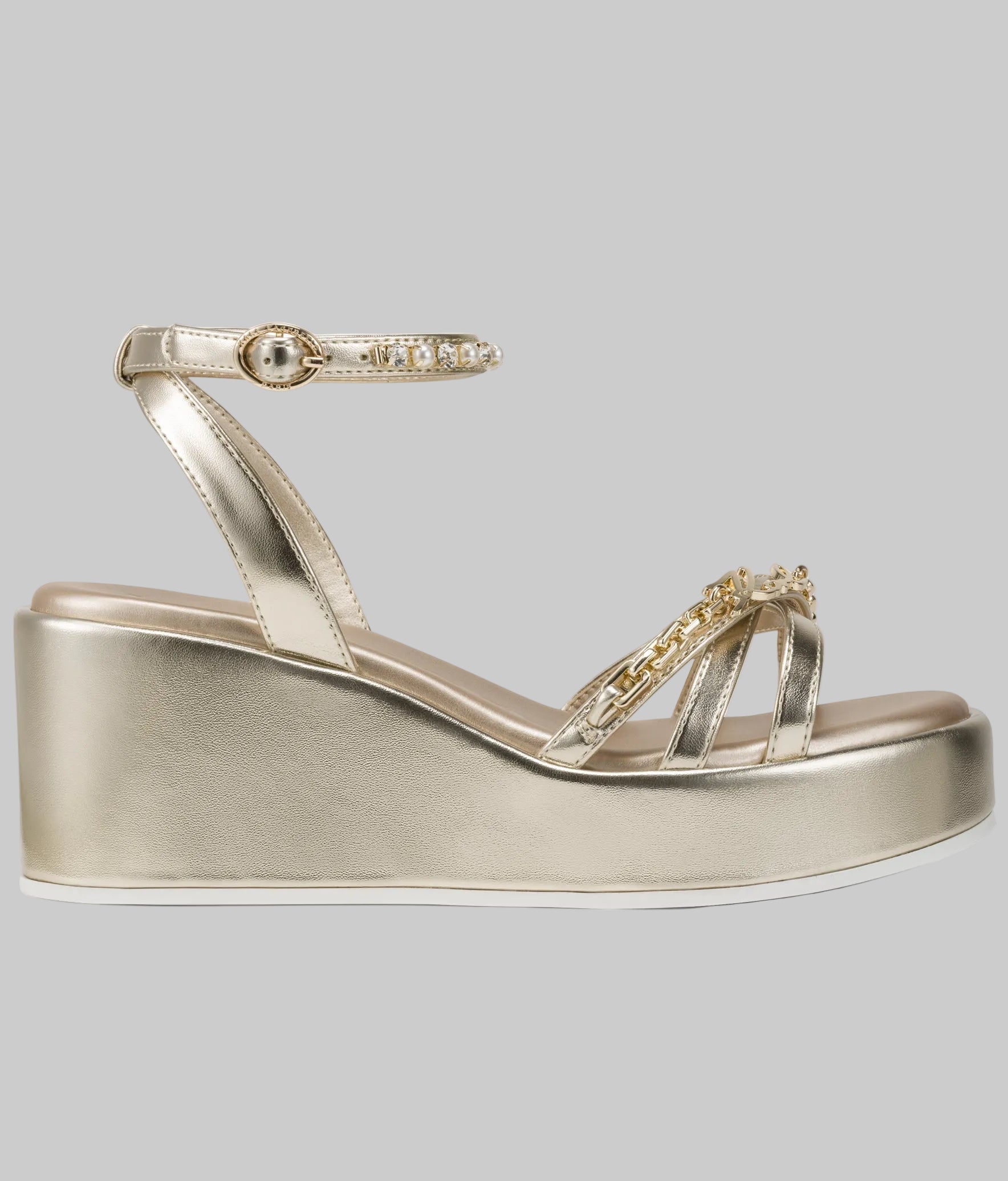 CLEMONS ANKLE STRAP WEDGE SANDAL View 1 | Spring Picks