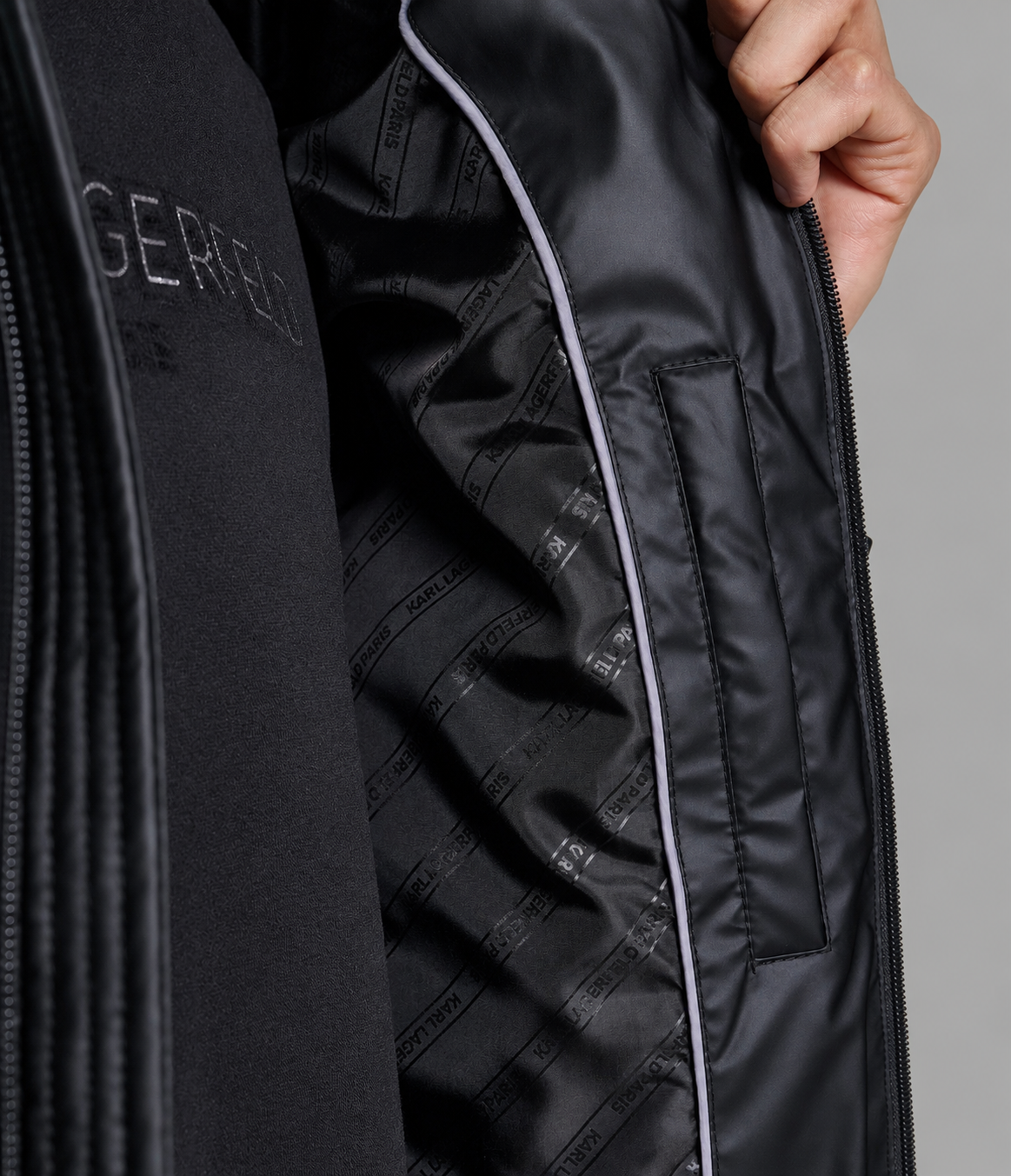 MID WEIGHT HOODED PUFFER WITH POCKETS VIEW 7 | Online Exclusive