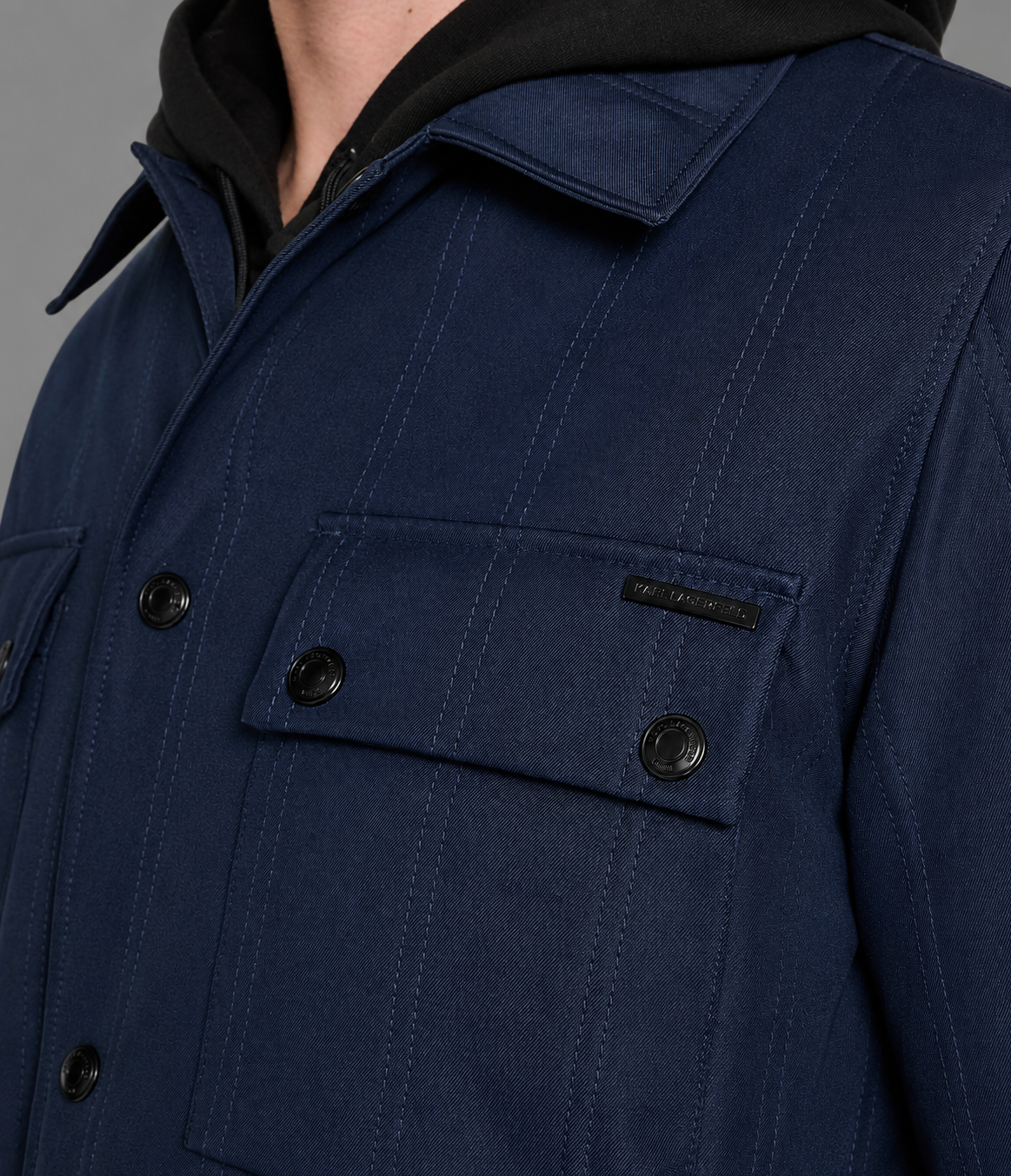 QUILTED SHIRT JACKET VIEW 5