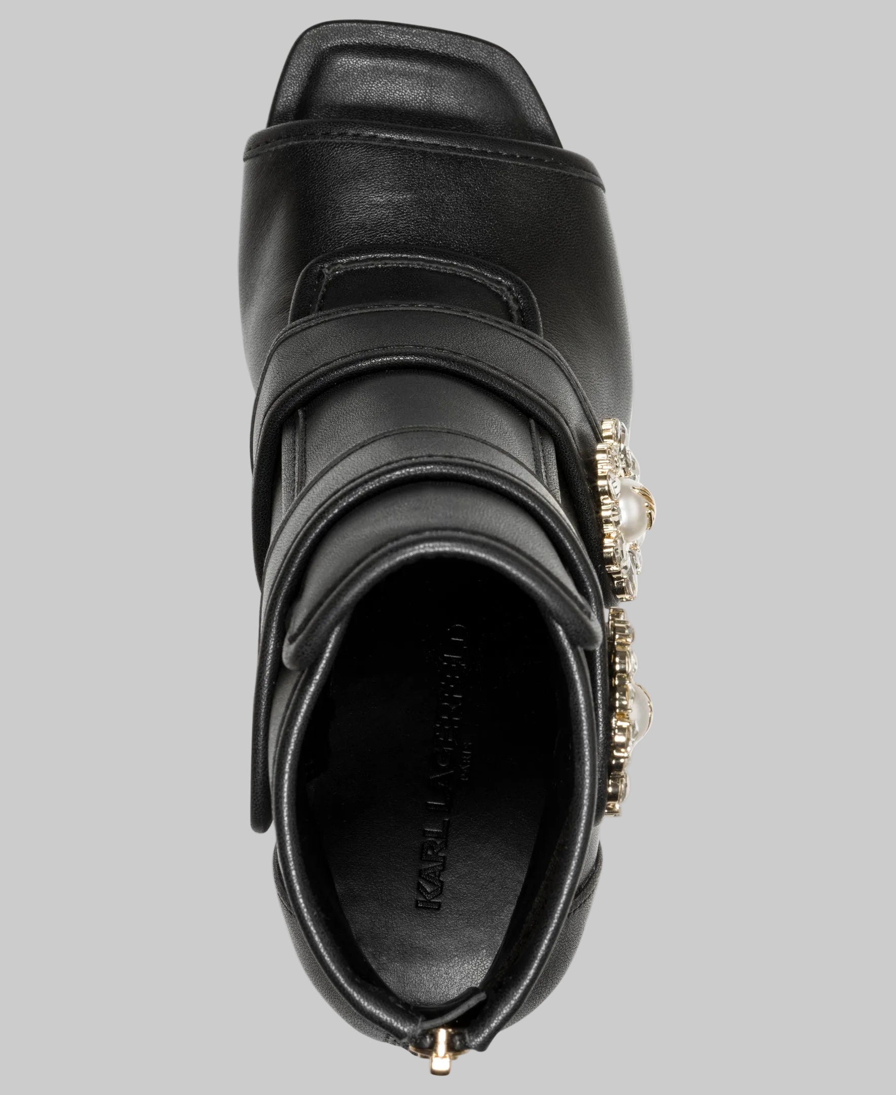 Dimitra Pearl Stiletto Sandal Bootie | Boots & Booties | Karl