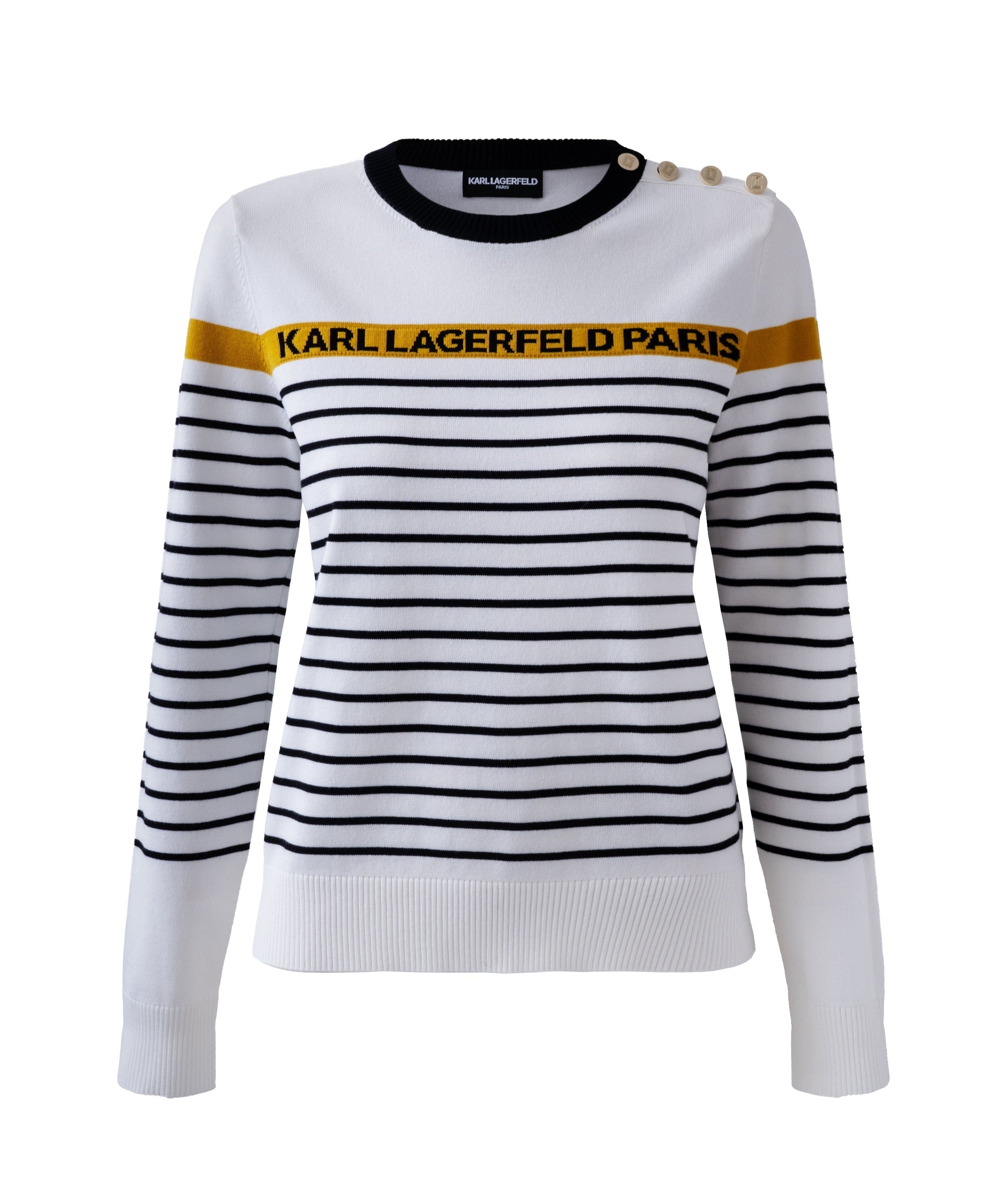 STRIPED LOGO SWEATER View 2 | Best Sellers Shop