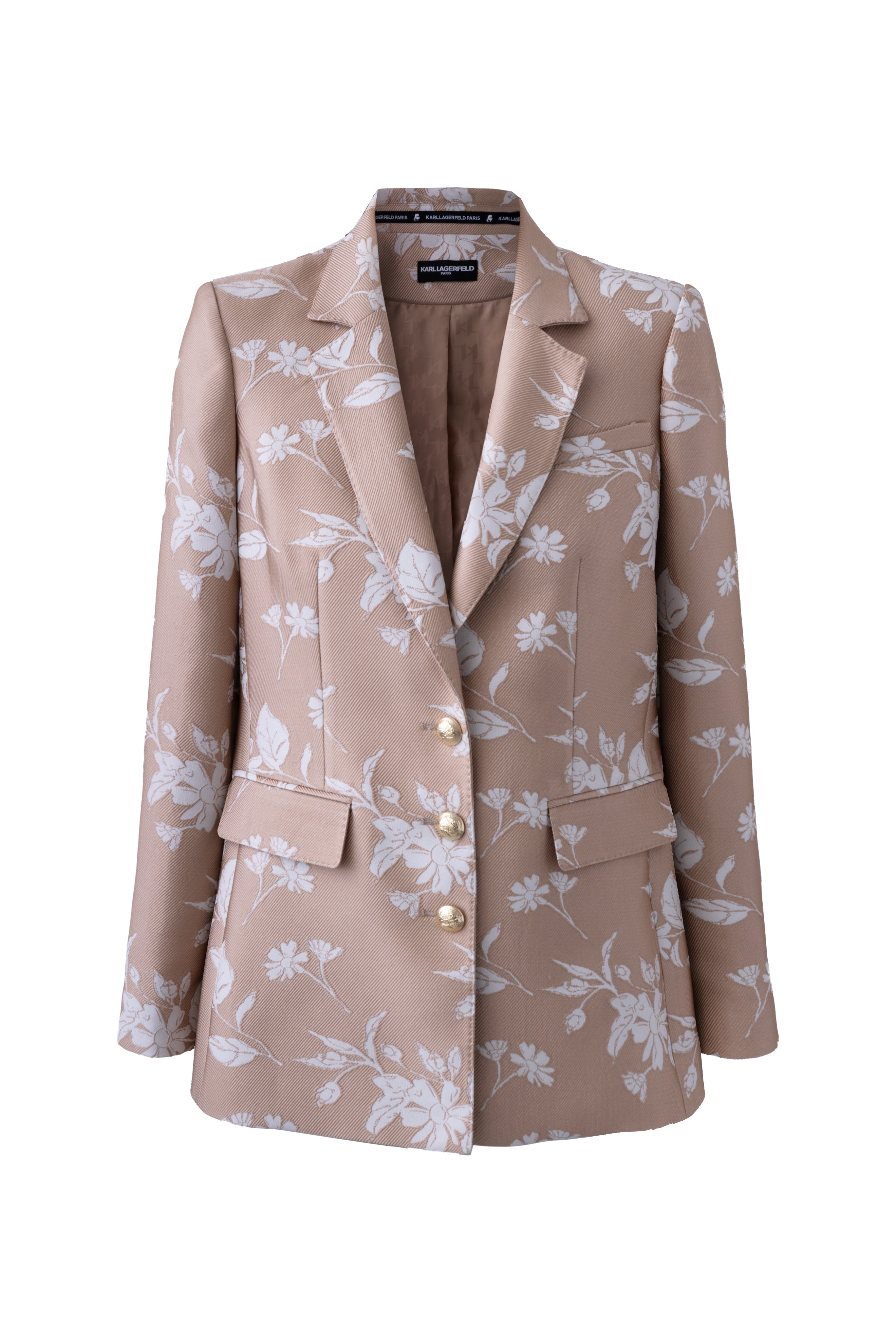 FLORAL JACQUARD BLAZER View 2 | New Arrivals