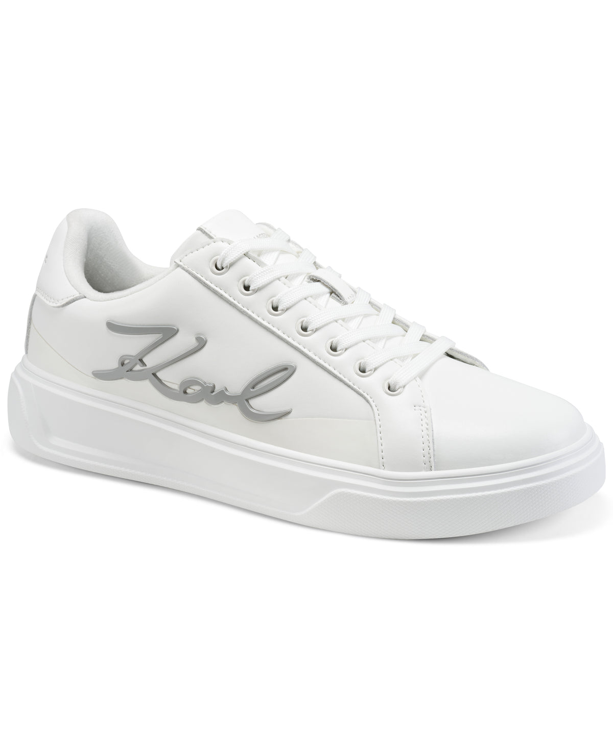 EUGÈNE LEATHER LOGO SNEAKER VIEW 2