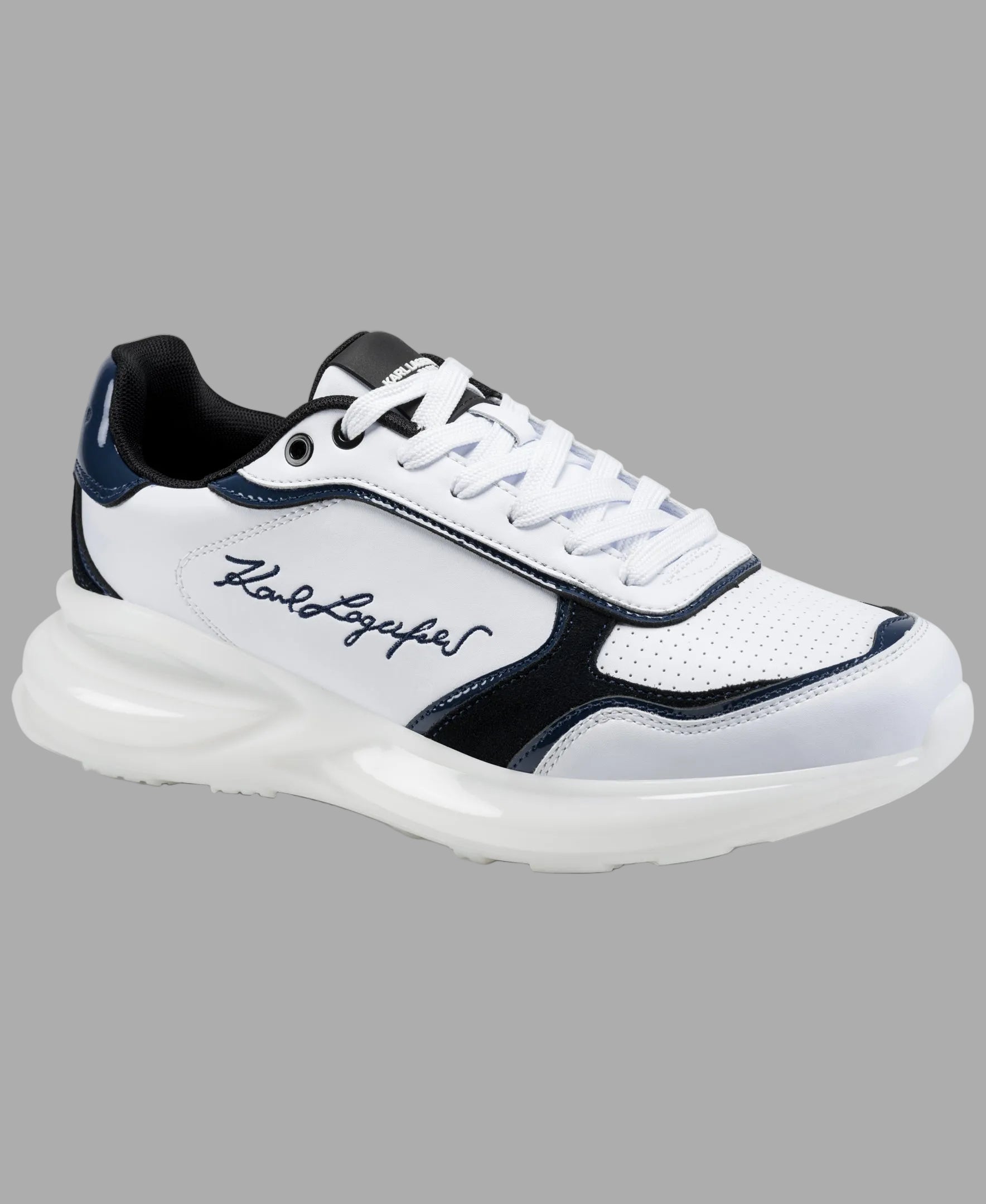 Gaétan Leather Logo Trainer Sneaker | Sneakers | Karl Lagerfeld Paris