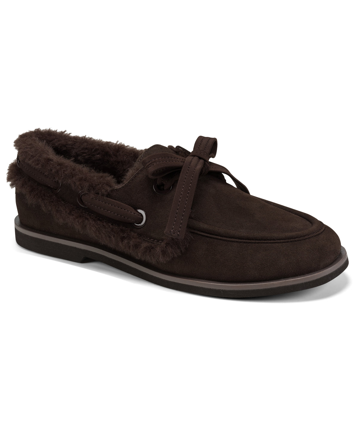 GAIL FAUX SHEARLING BOAT SHOE VIEW 2