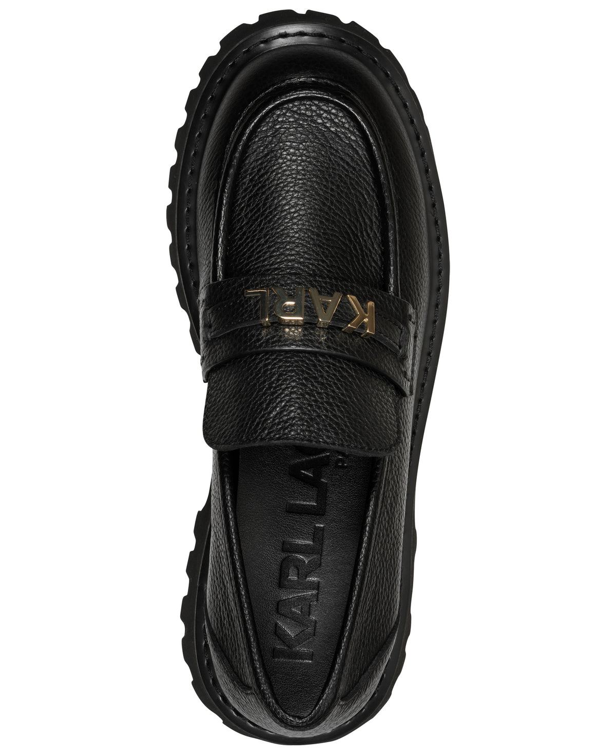 GWEN LOGO LUG LOAFER VIEW 4