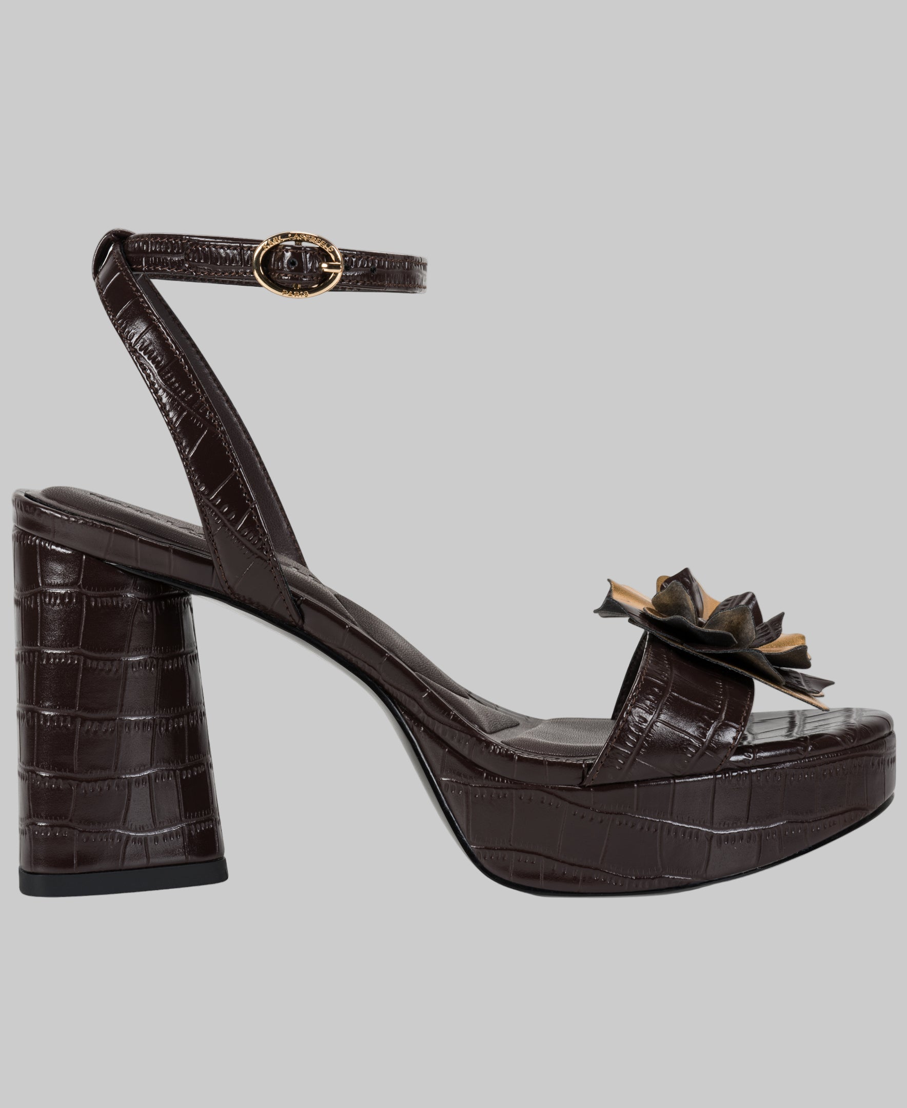 Haden Flower Platform Ankle Strap Sandal | Heels & Wedges | Karl