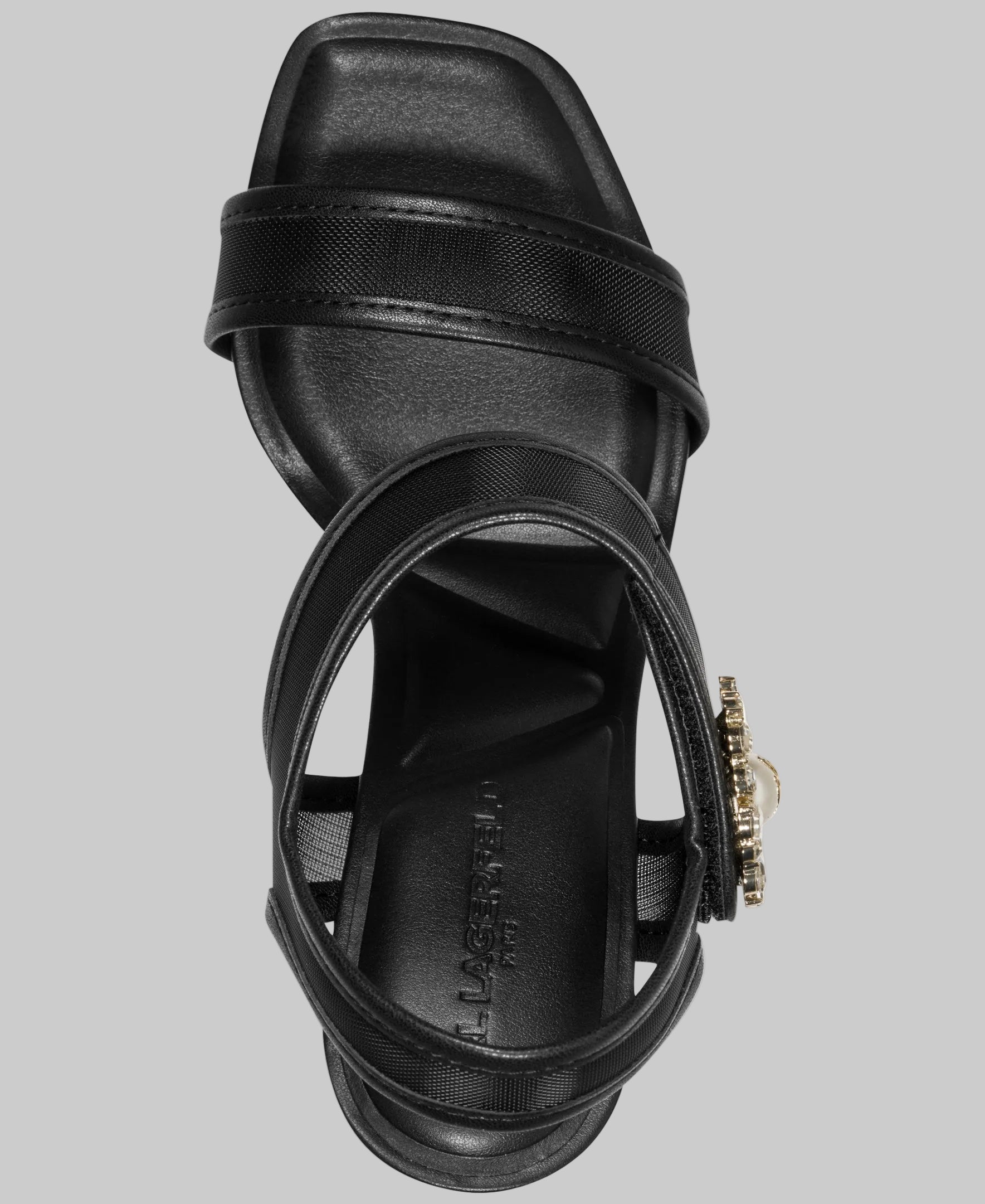 CELIDA MESH ANKLE STRAP SANDAL VIEW 4 | Women's Heels & Wedges