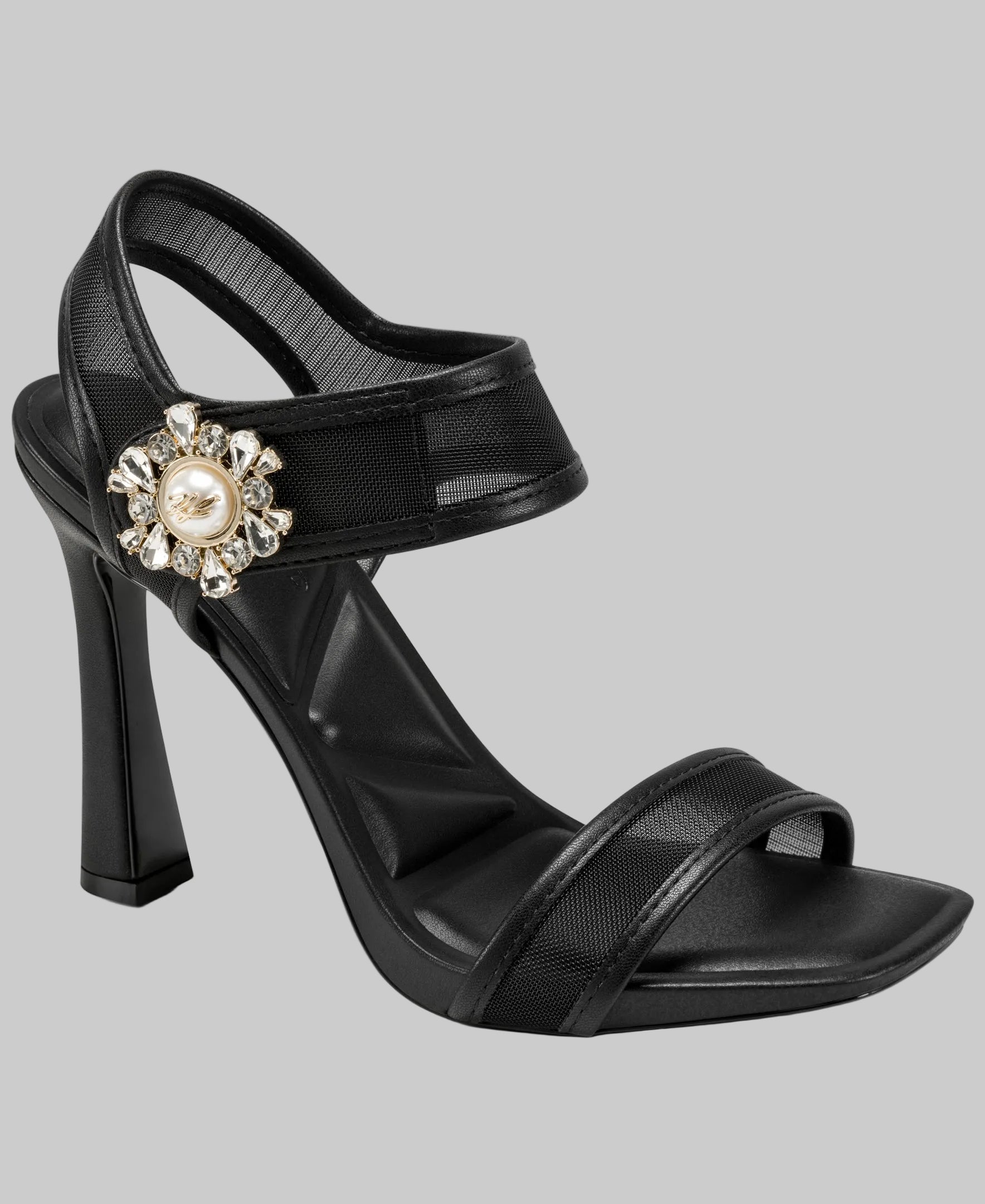 CELIDA MESH ANKLE STRAP SANDAL View 2 | Women's Heels & Wedges