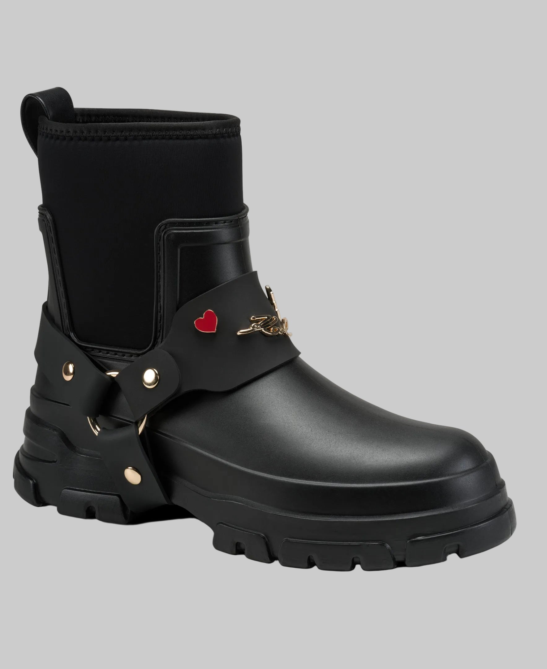 RIVENNA RAINBOOT W PINS BLACK View 2 | New Arrivals