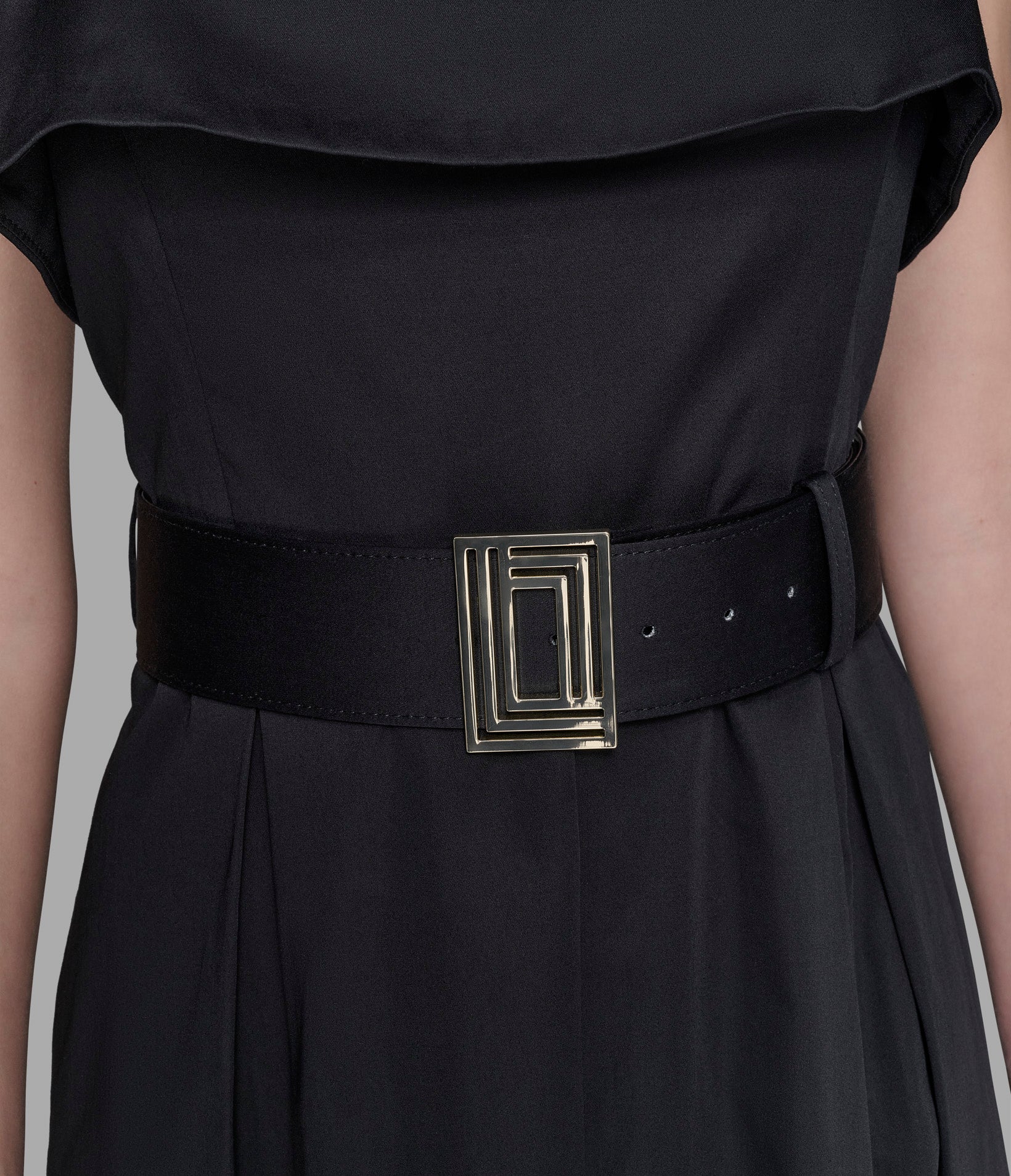 BELTED MIDI DRESS VIEW 6