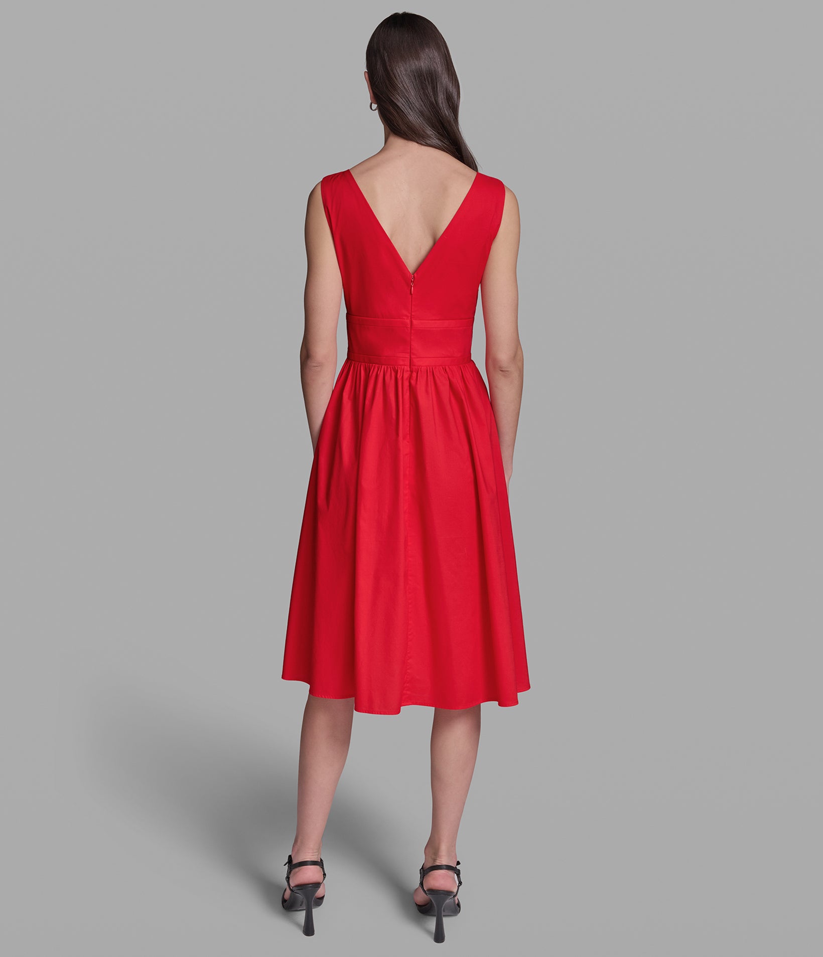 COTTON BOW DETAIL DRESS View 2 | Women's Dresses & Jumpsuits