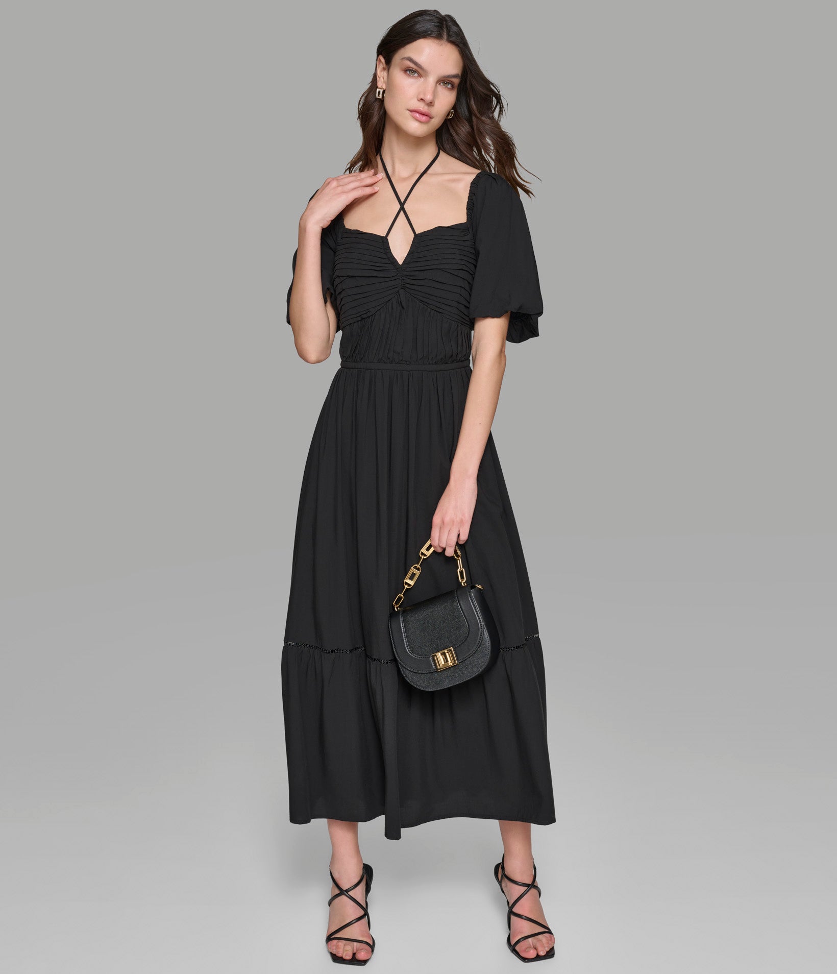 Short Sleeved Tiered Maxi Dress | Dresses & Jumpsuits | Karl