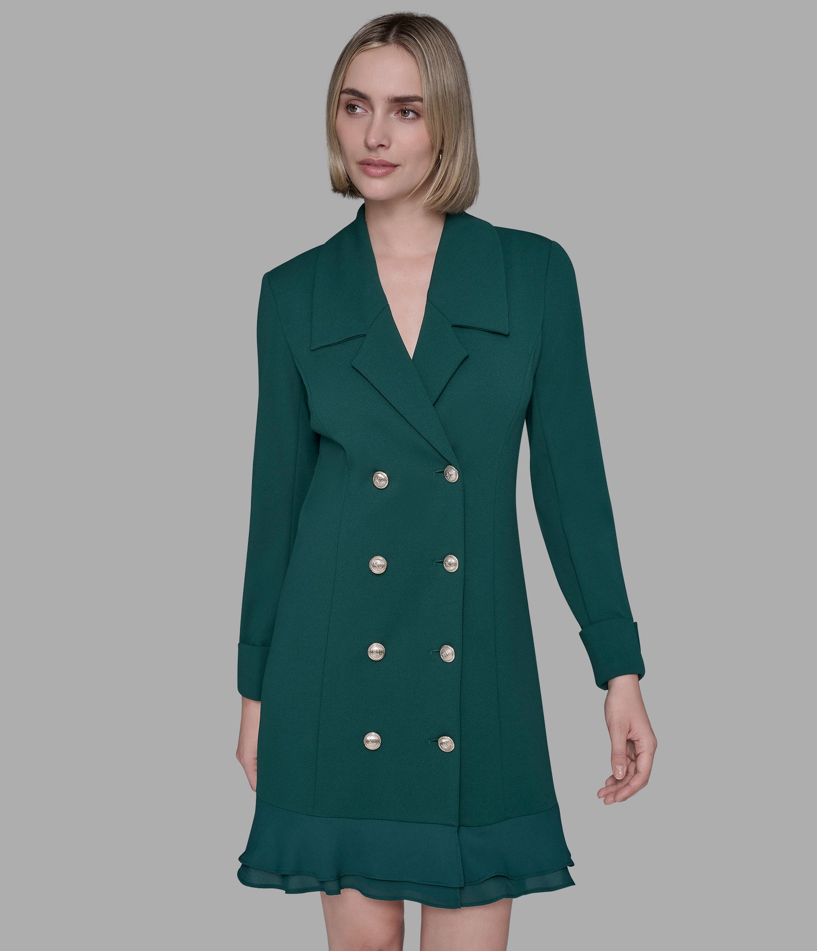 DOUBLE-BREASTED BLAZER DRESS View 1 | Women's Clothing Sale