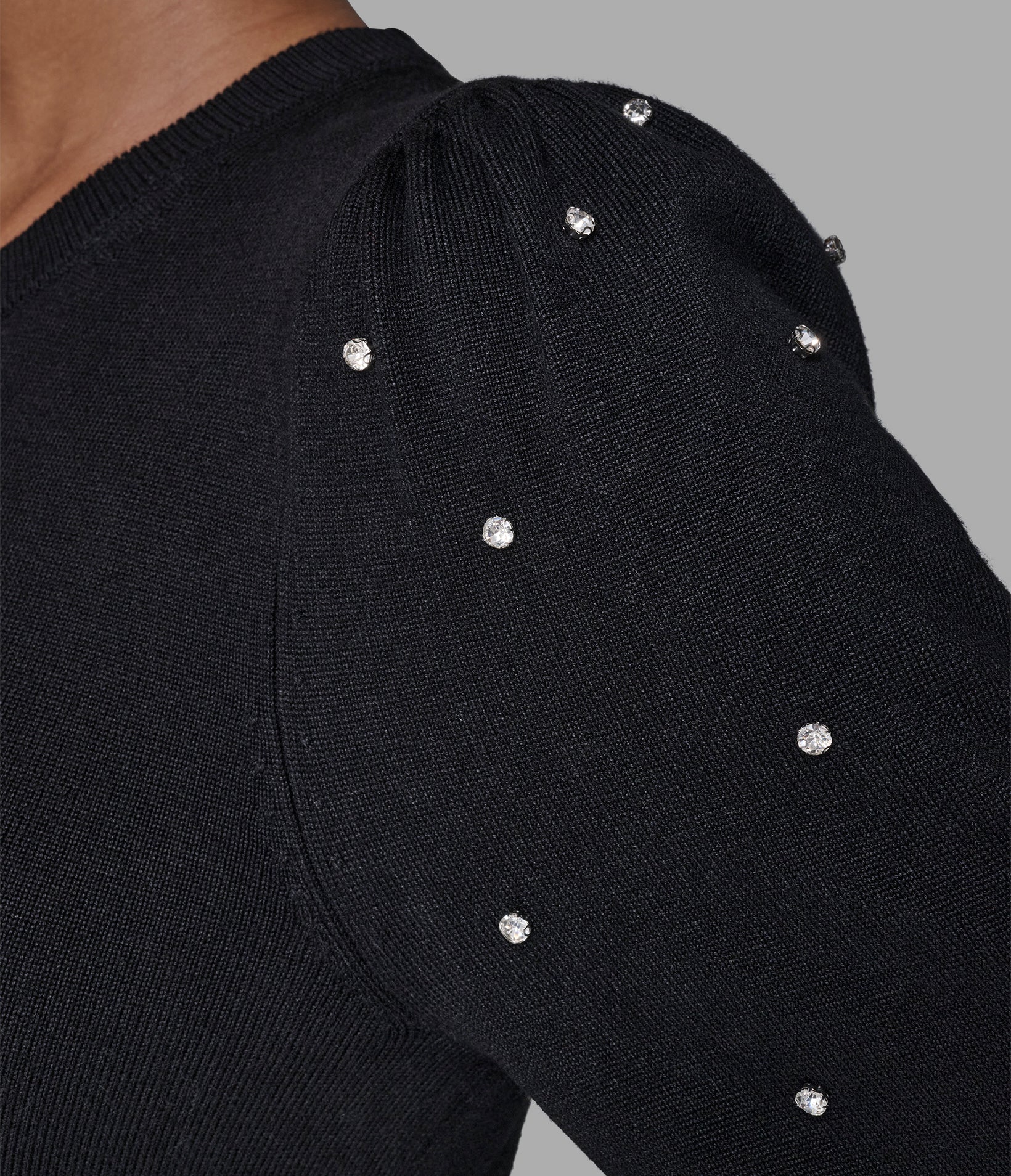EMBELLISHED SWEATER DRESS VIEW 5