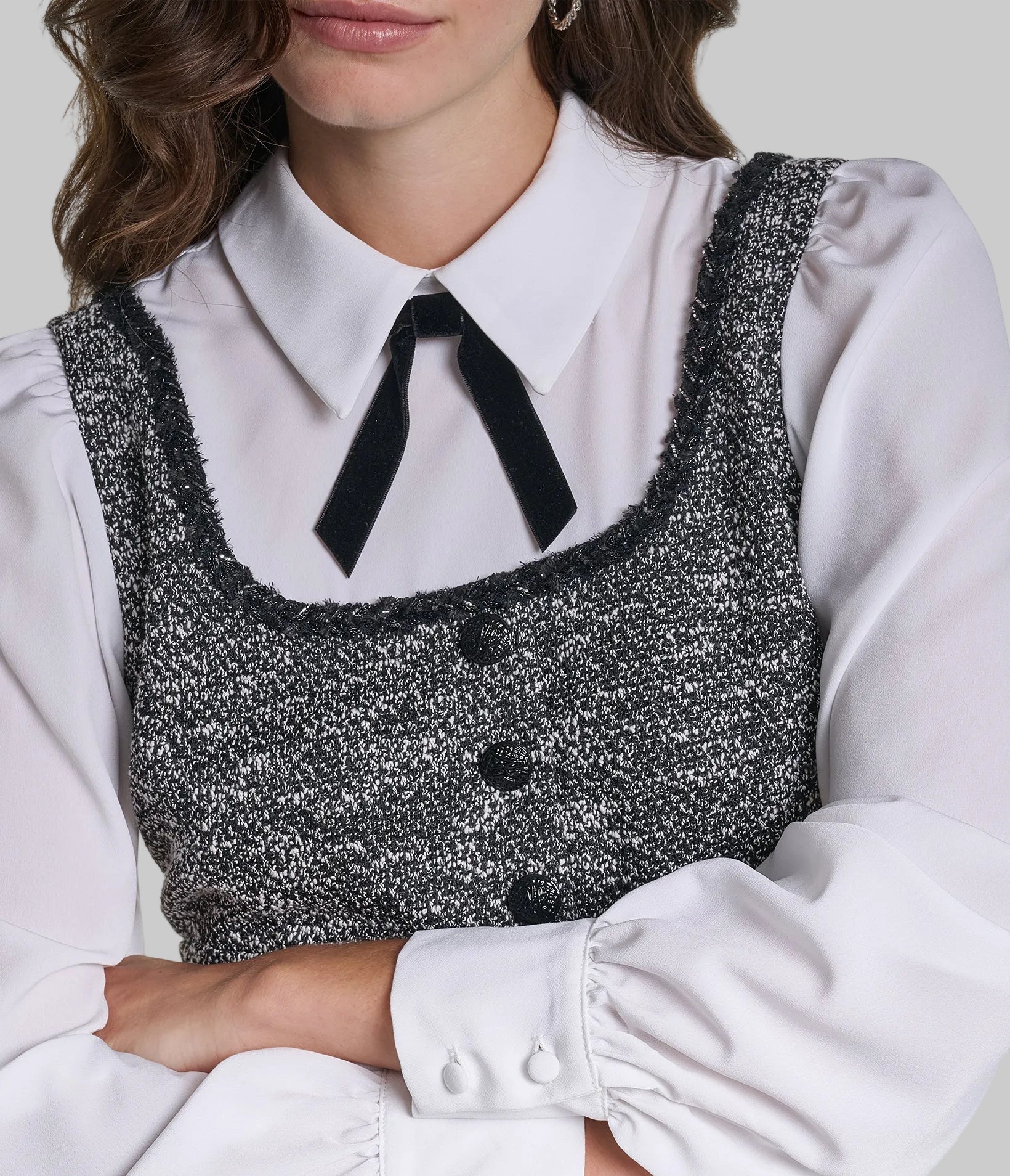 TWOEFFER DRESS WITH BOW VIEW 7
