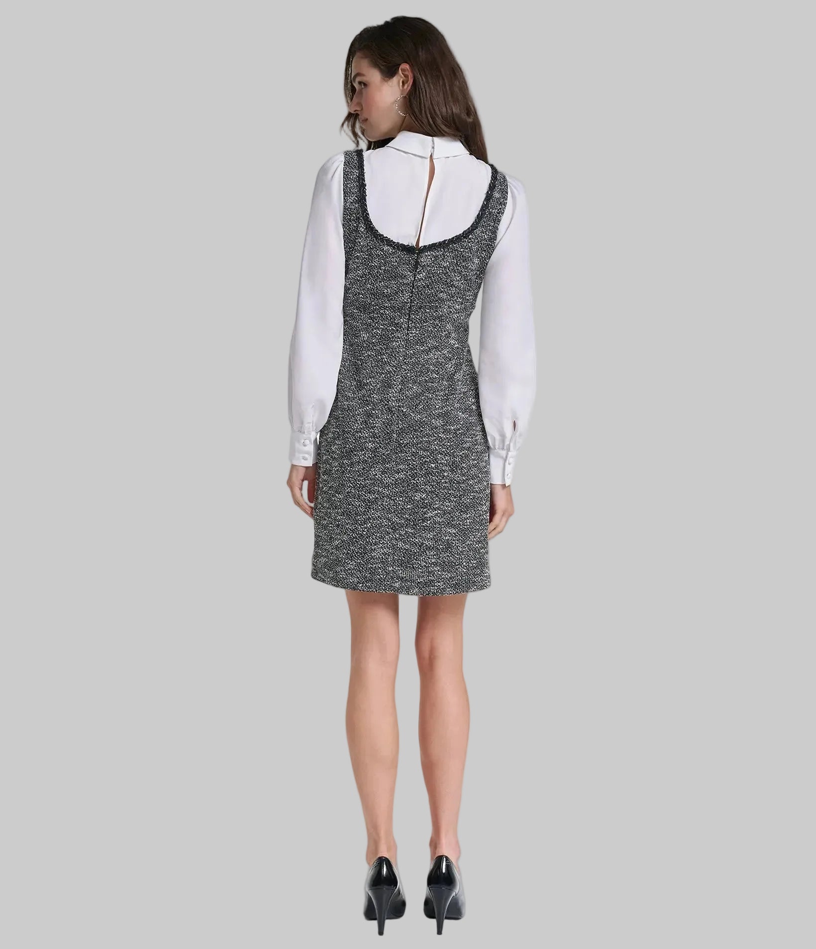 TWOEFFER DRESS WITH BOW VIEW 3