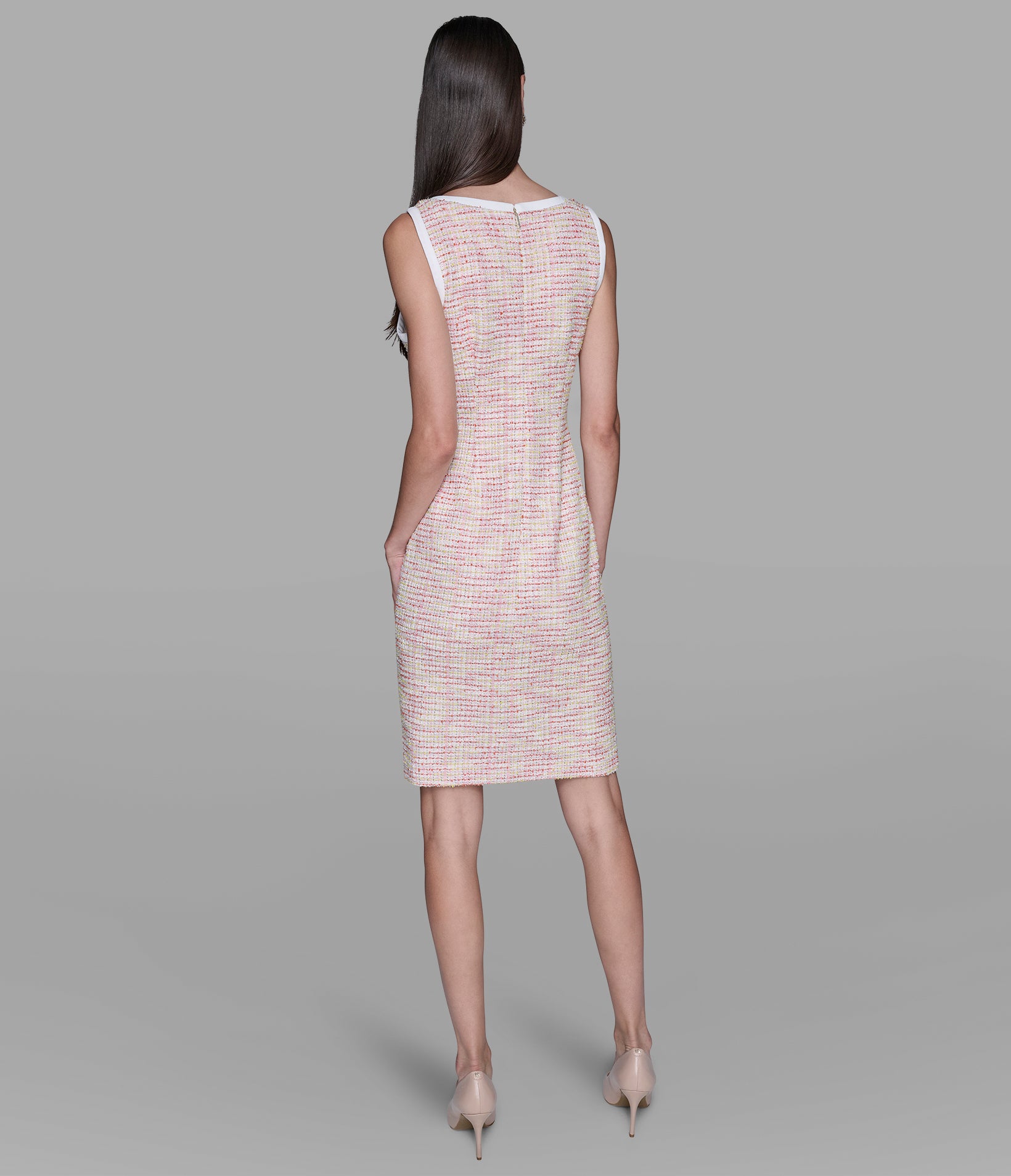 KNIT TWEED SHEATH DRESS View 2 | Women's Dresses & Jumpsuits