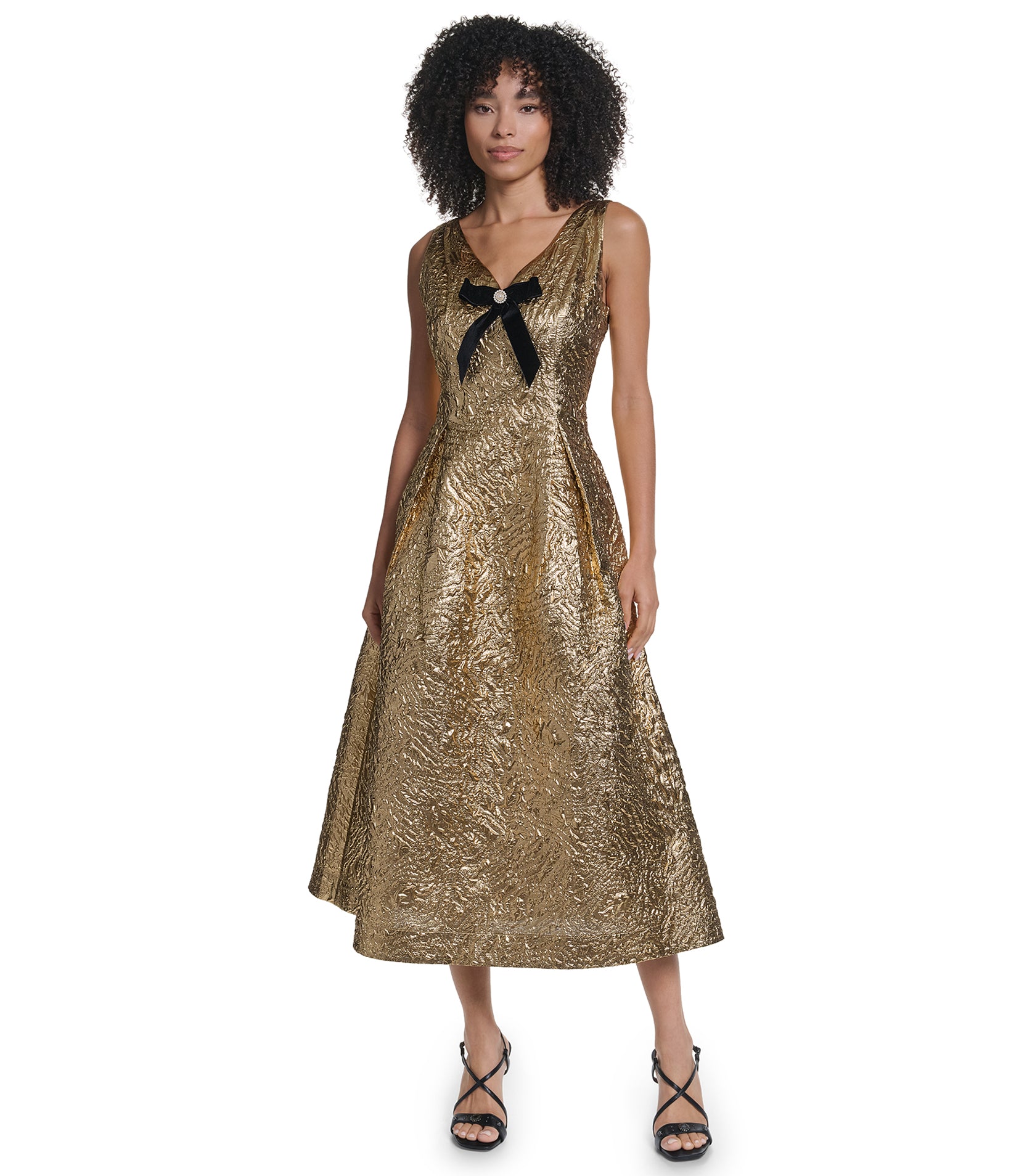 SLEEVELESS MIDI DRESS VIEW 5