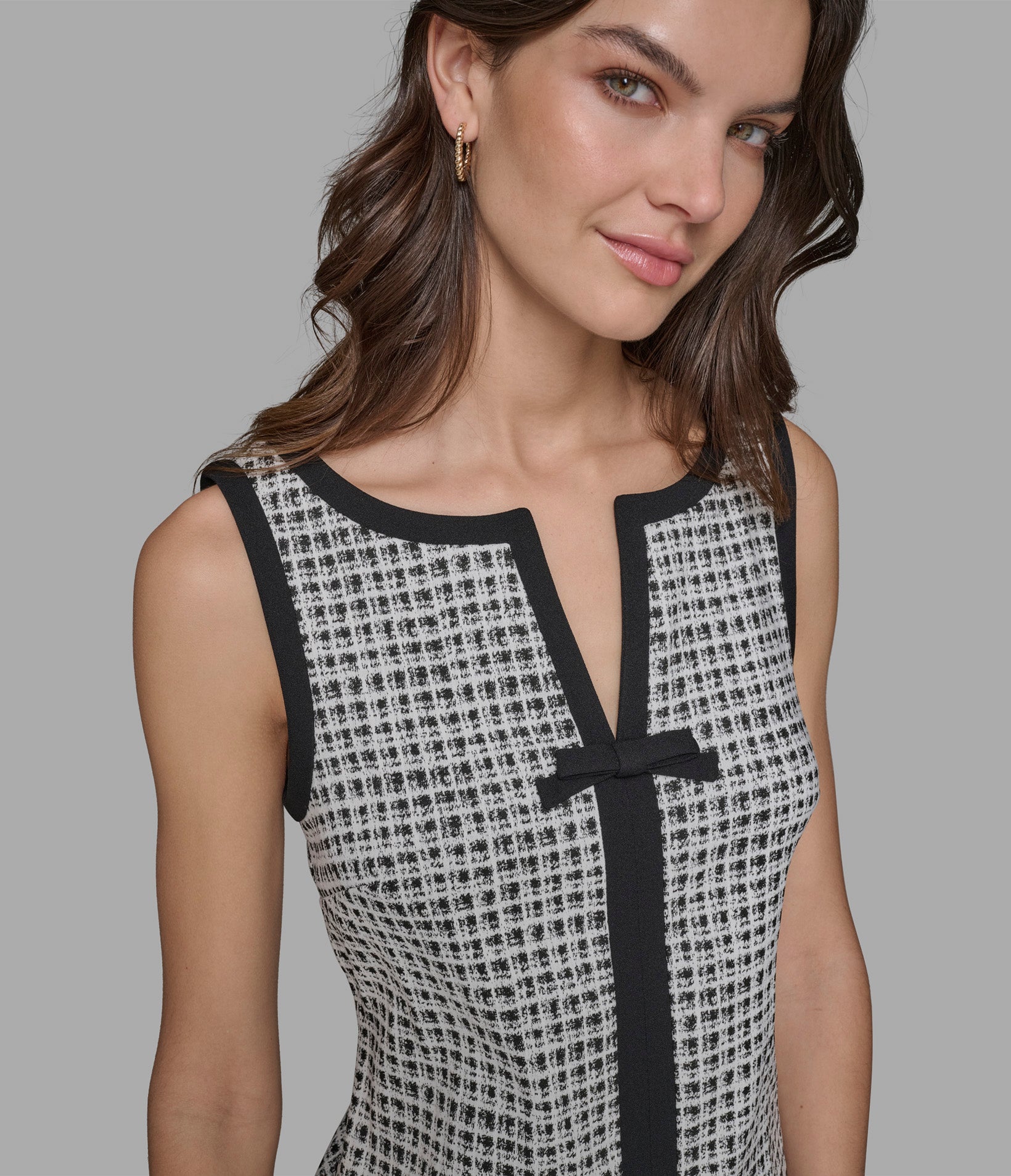 GRID JACQUARD DRESS VIEW 4 | Women's Dresses & Jumpsuits