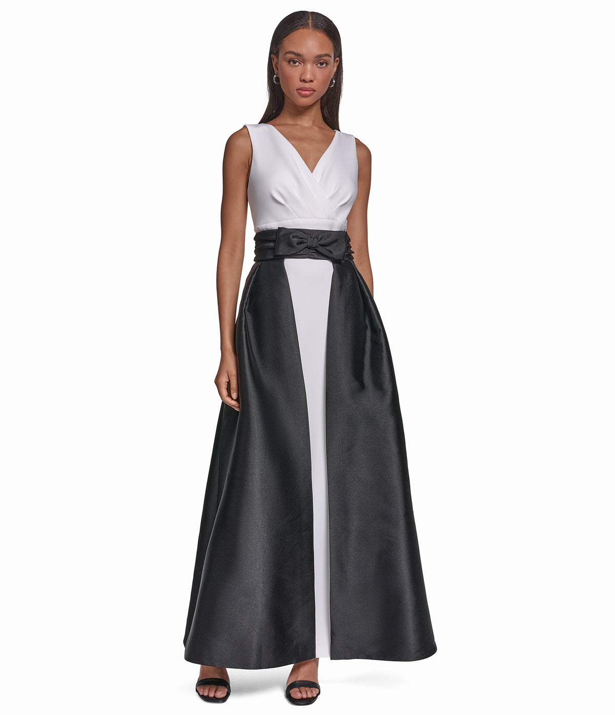 SLEEVELESS GOWN WITH OVER SKIRT View 1 | Holiday Sale