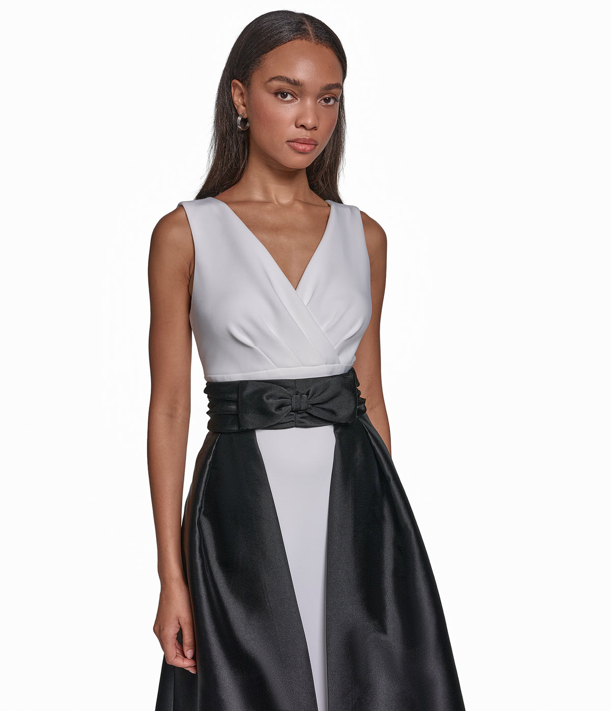 SLEEVELESS GOWN WITH OVER SKIRT View 2 | Holiday Sale