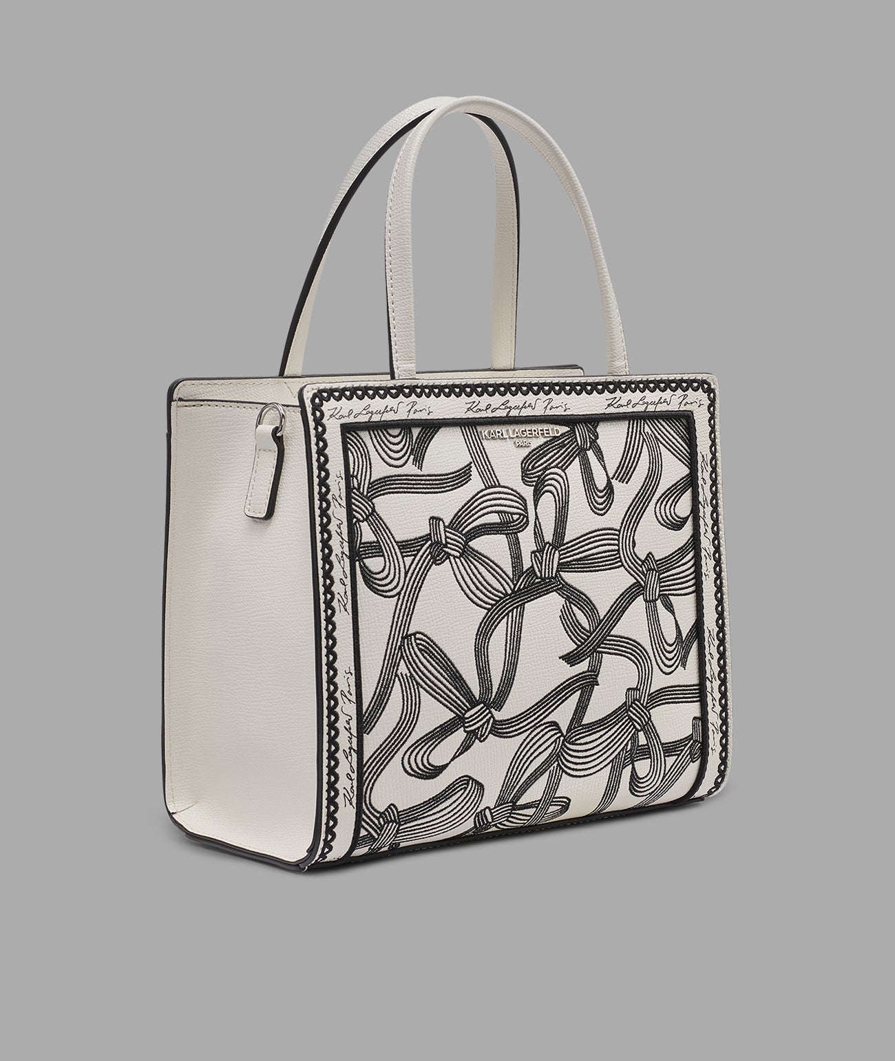 MAYBELLE SATCHEL WITH BOW PRINT View 2 | Women's Bags