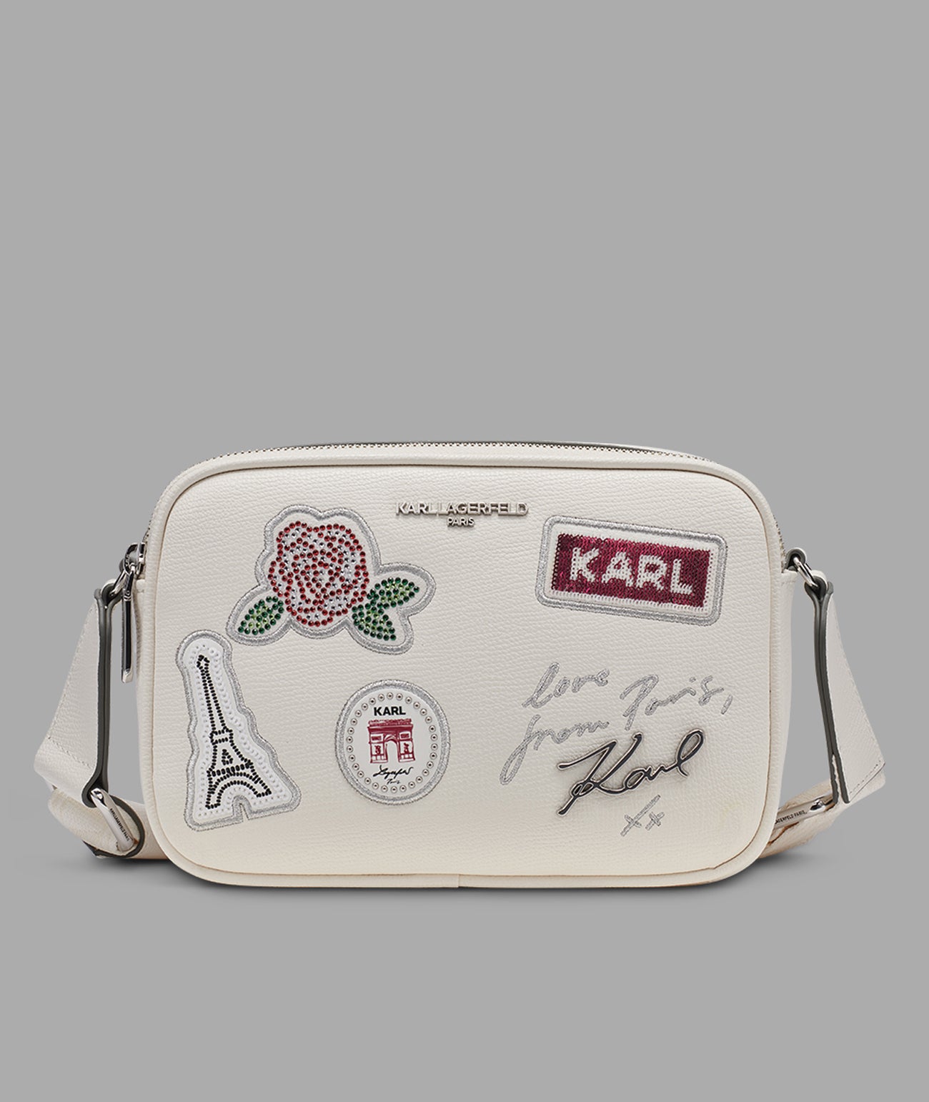 MAYBELLE CROSSBODY WITH PARIS PATCH View 1 | Women's Crossbody Bags