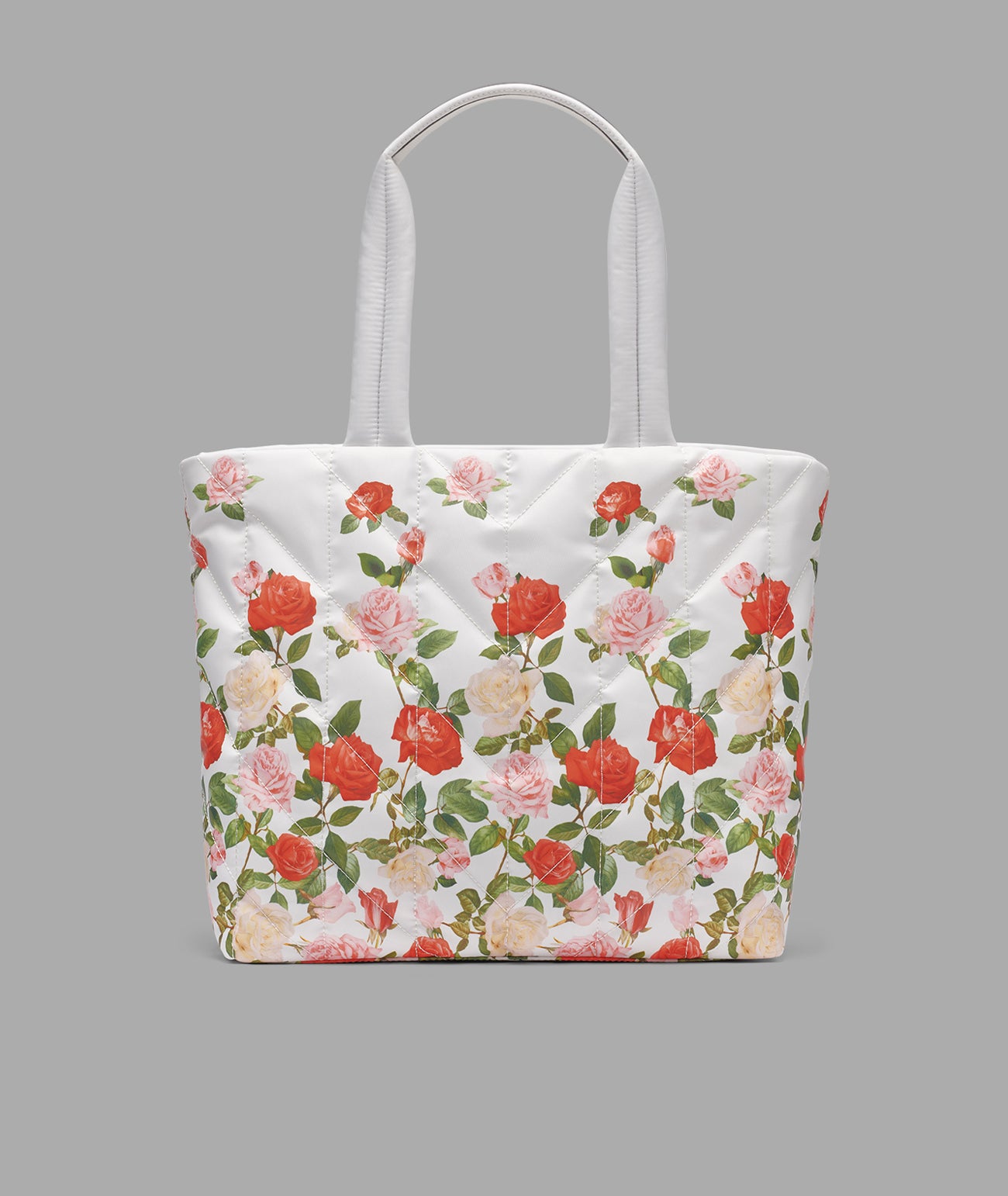 VOYAGE NYLON TOTE WITH FLOWER VIEW 3 | Women's Totes