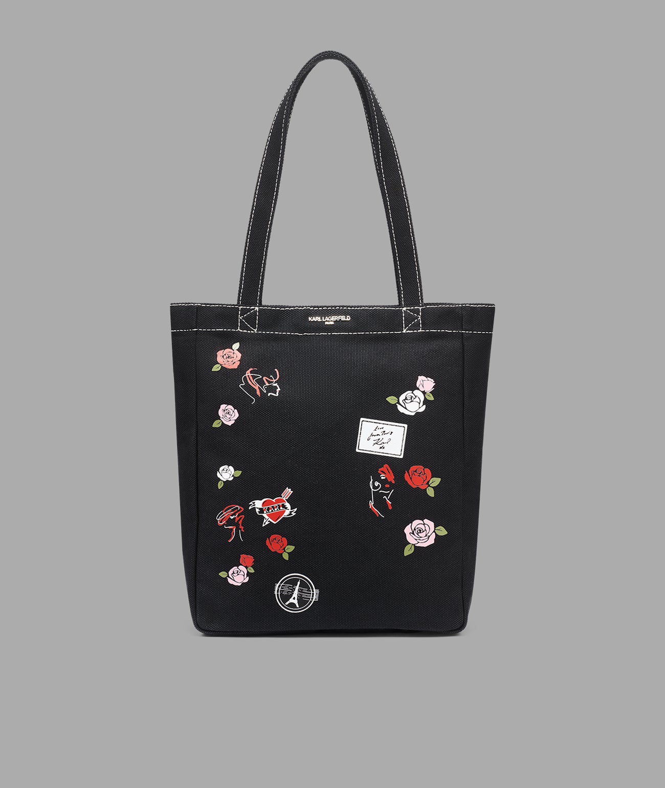 CANNES FLORAL CANVAS TOTE View 1 | The Handbag Edit