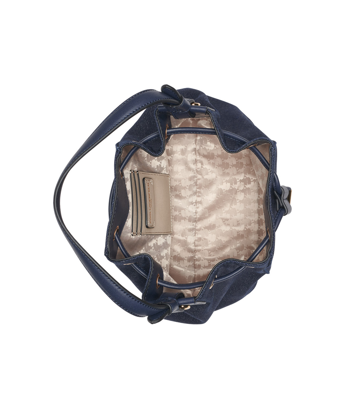 ADELE DENIM PIN BUCKET CROSSBODY VIEW 4