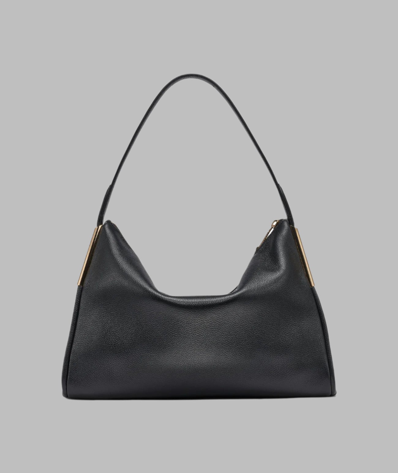 VALERIE LEATHER SHOULDER BAG VIEW 3