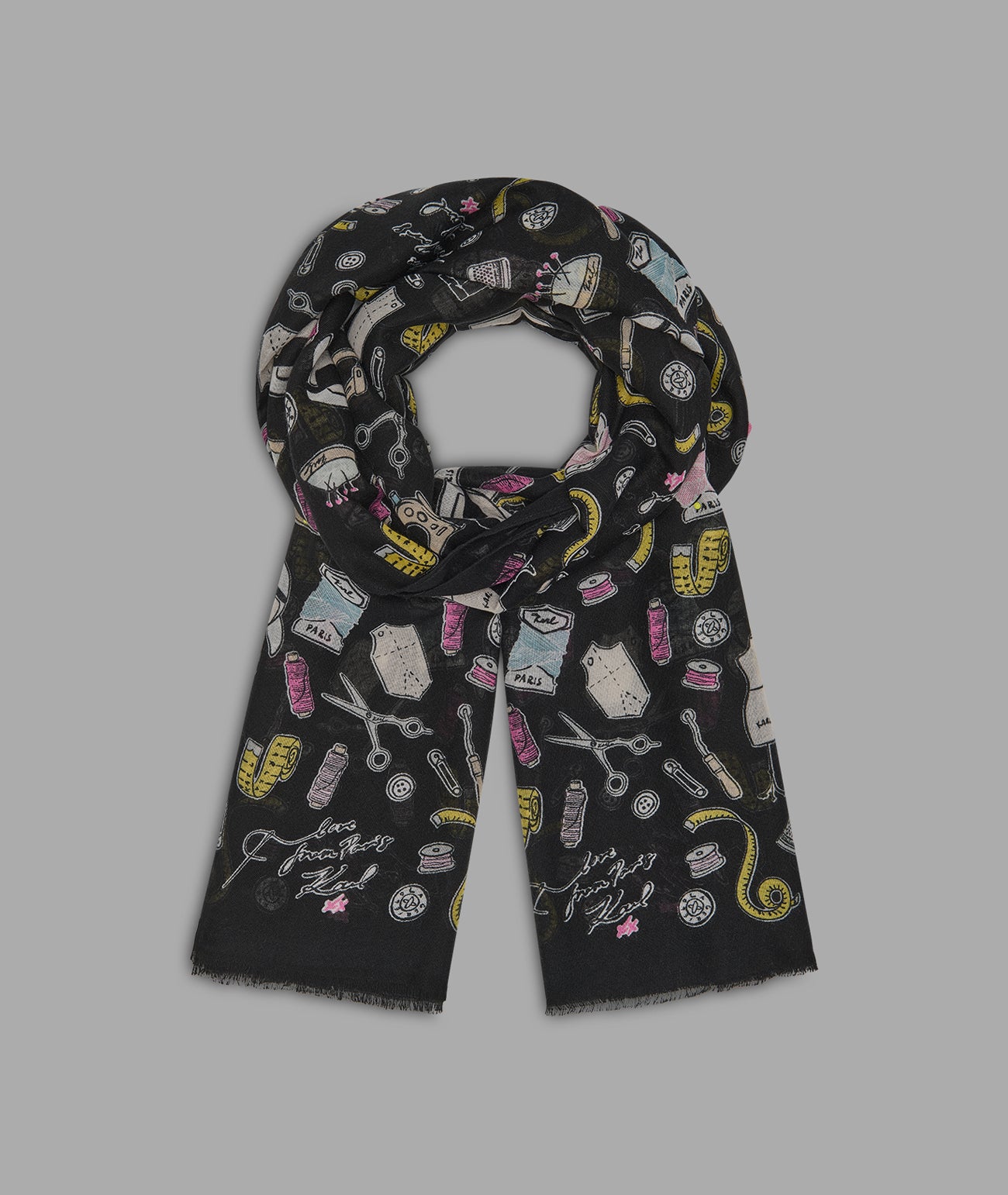 CHOUPETTE'S ATELIER OVERSIZED SQUARE SCARF View 1 | Women's Accessories