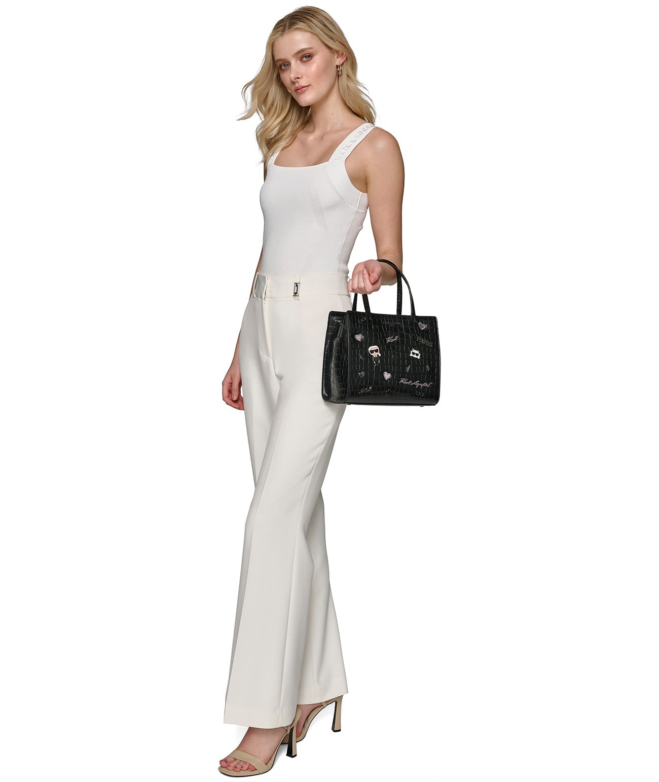 MAYBELLE PINS SATCHEL | Karl Lagerfeld Paris